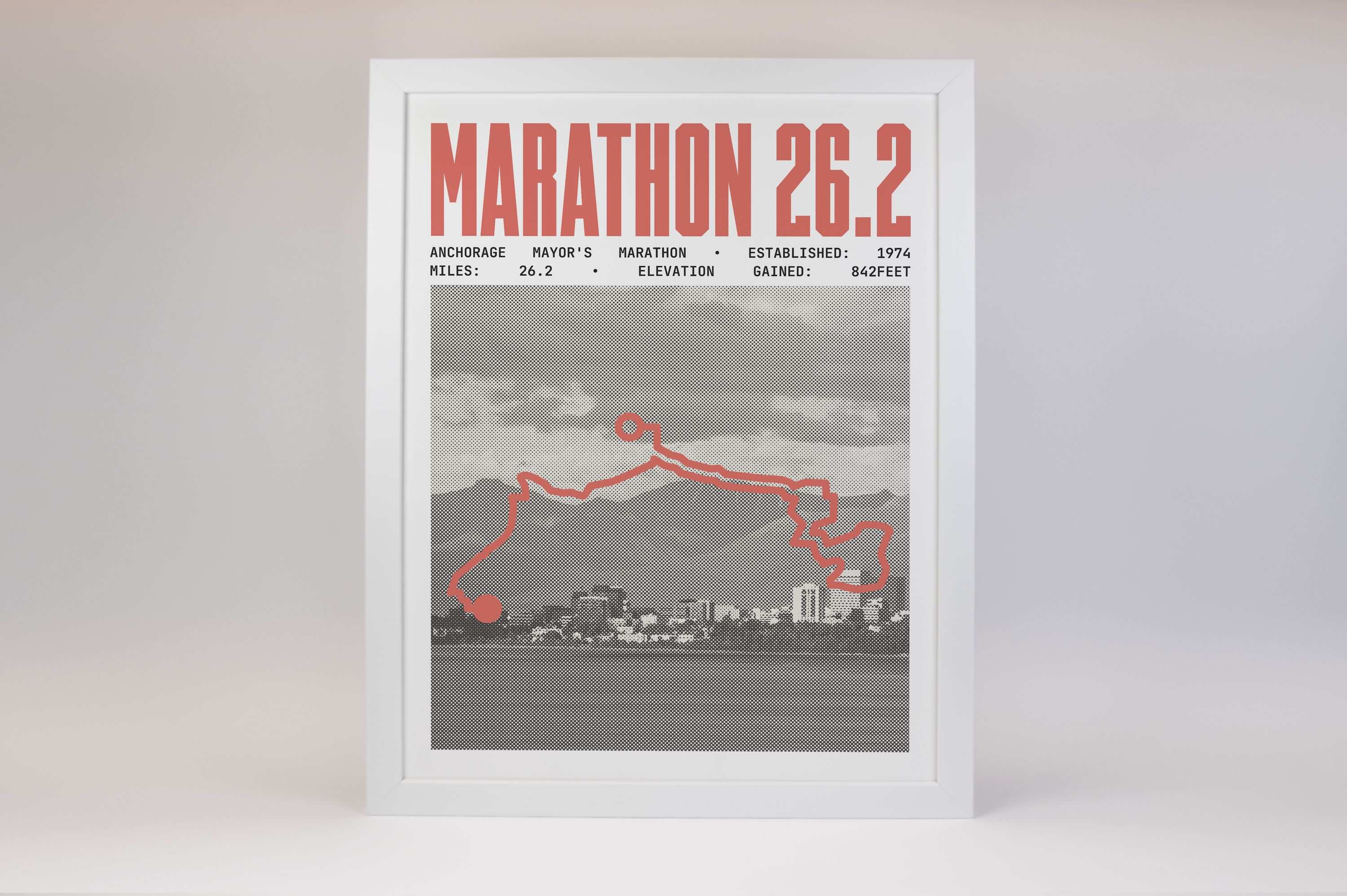 Anchorage Mayor's Marathon Poster