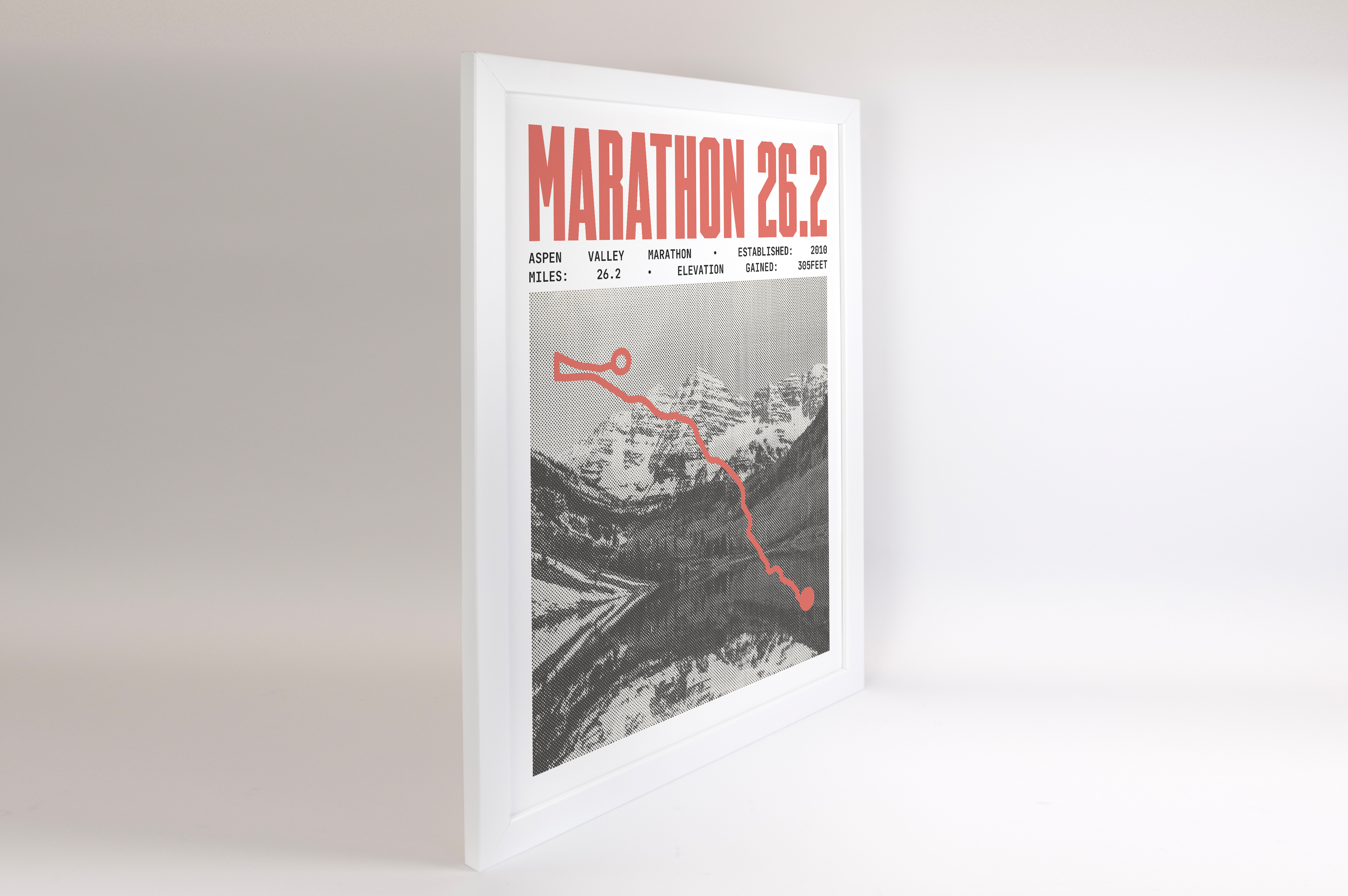 Aspen Valley Marathon Poster