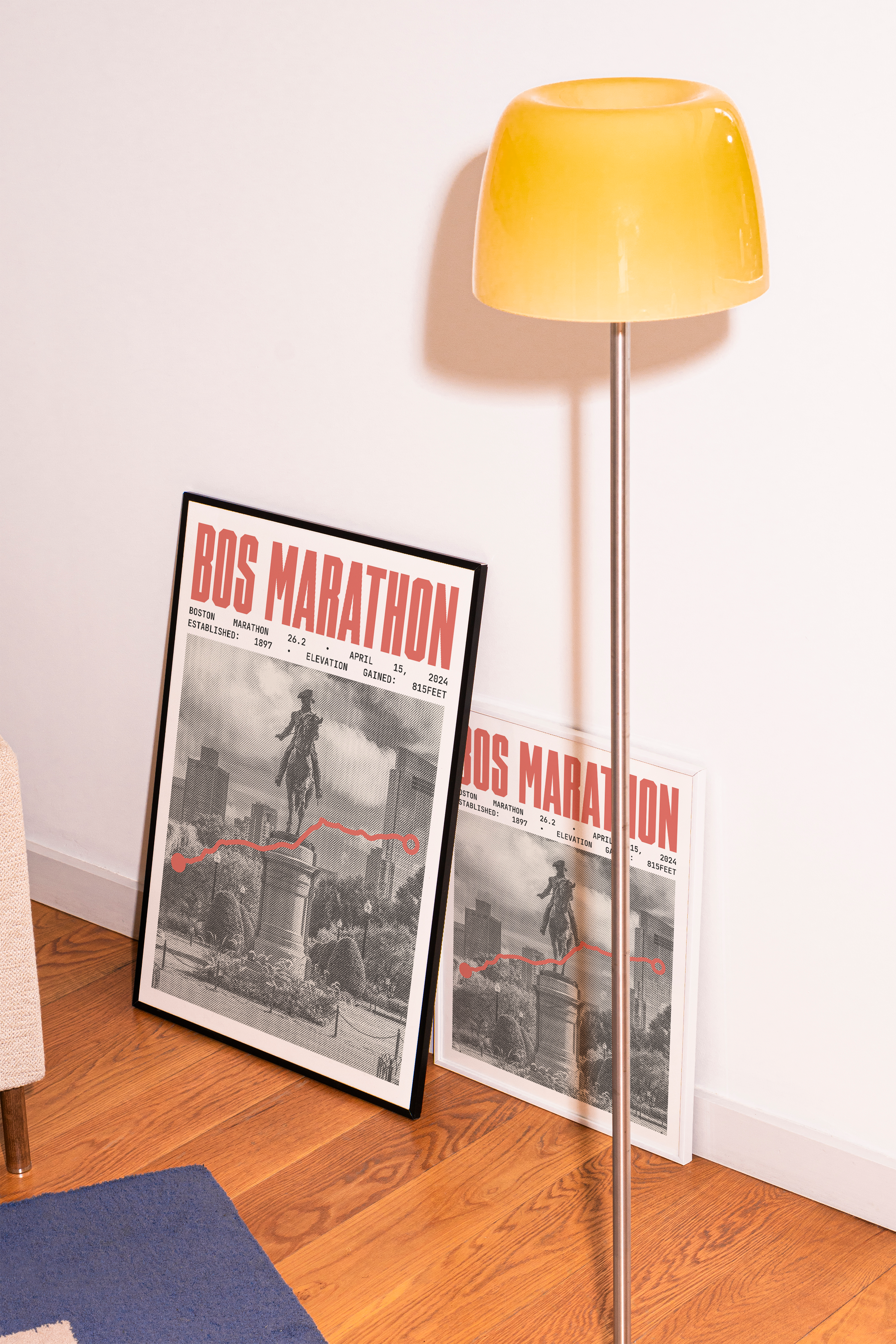 Boston Marathon Poster - ABBR Style