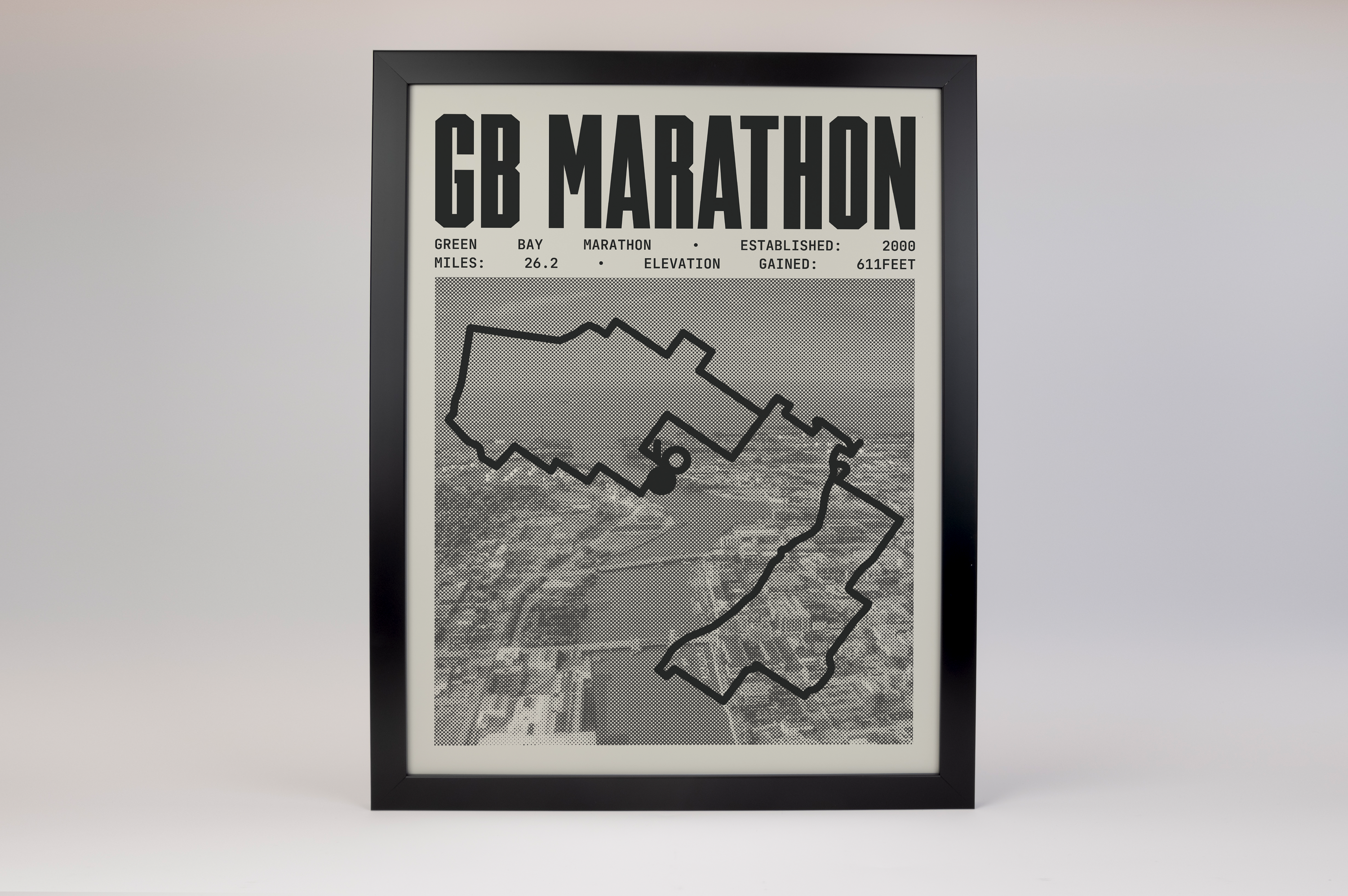 Green Bay Marathon Poster V2