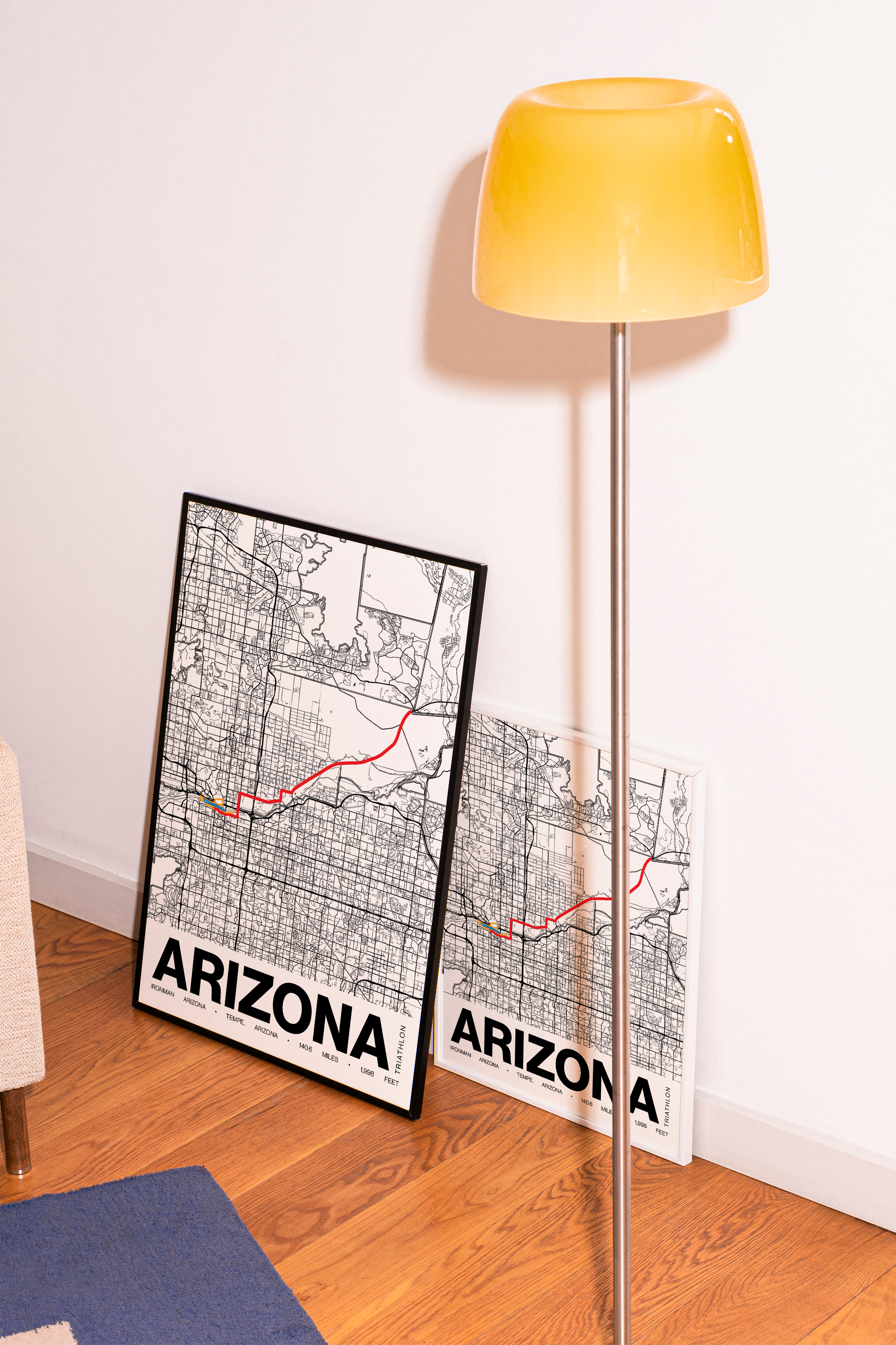 Ironman Arizona Poster - Grid Style