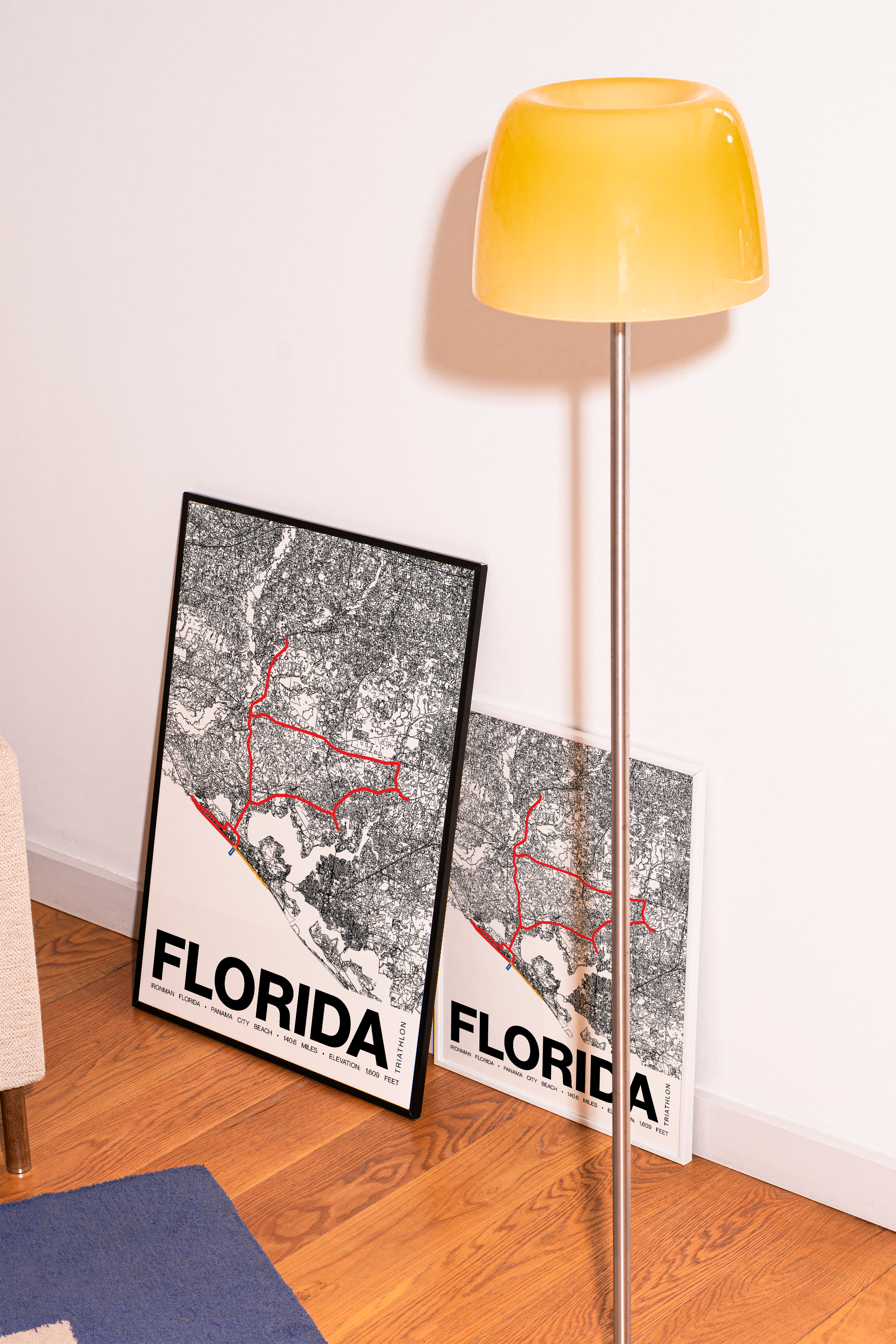 Ironman Florida Poster - Grid Style