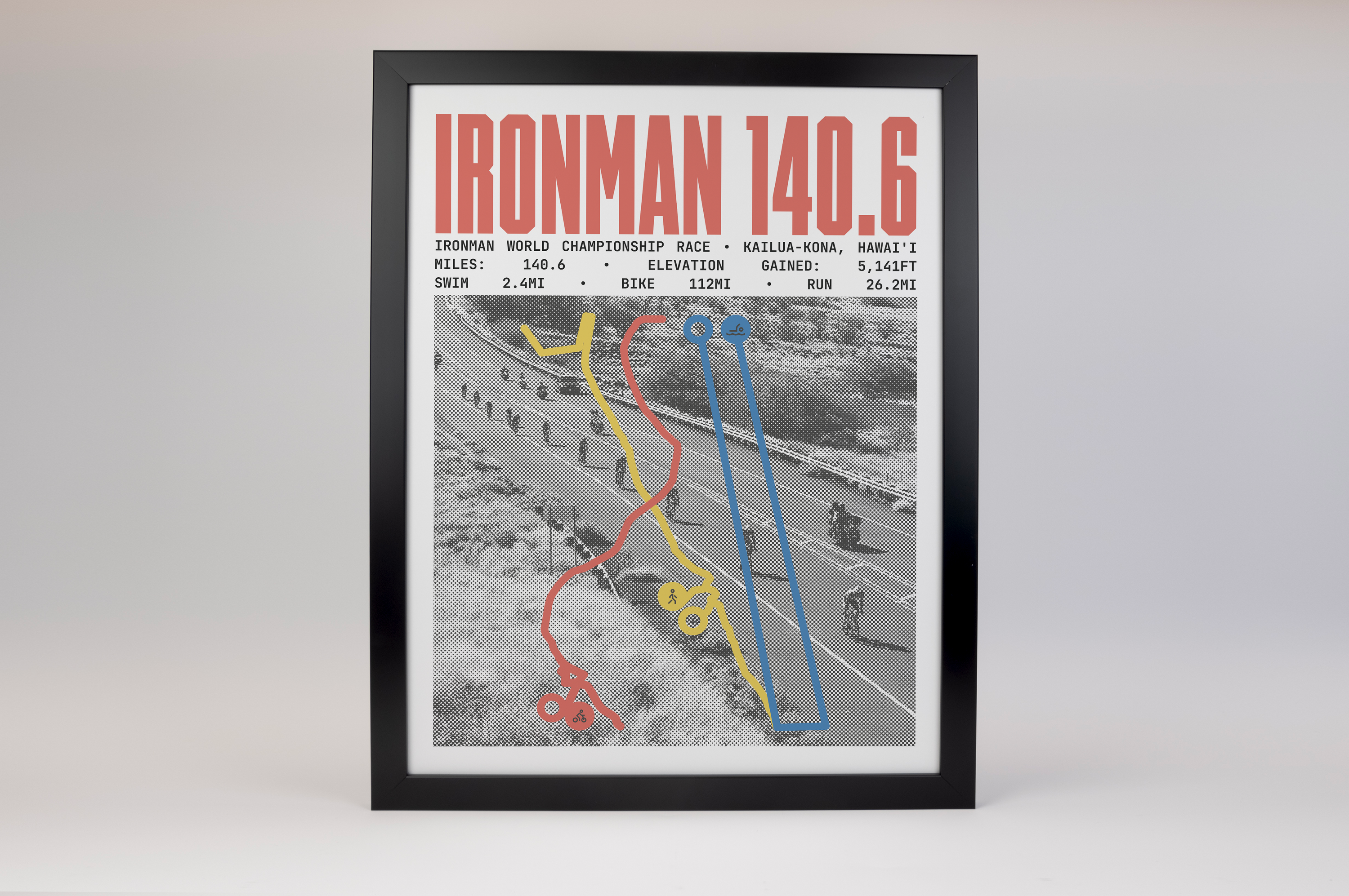 Ironman 140.6 Kailua-Kona Poster
