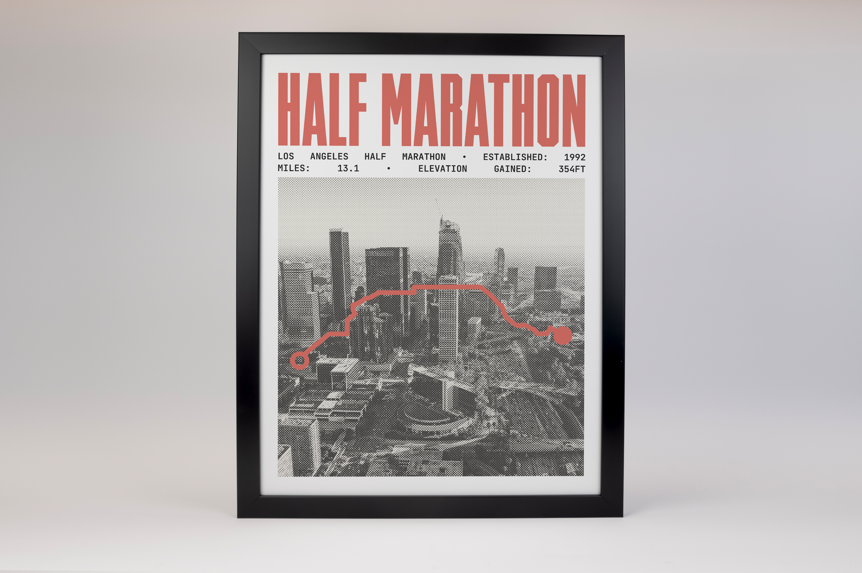 Los Angeles Half-Marathon Poster