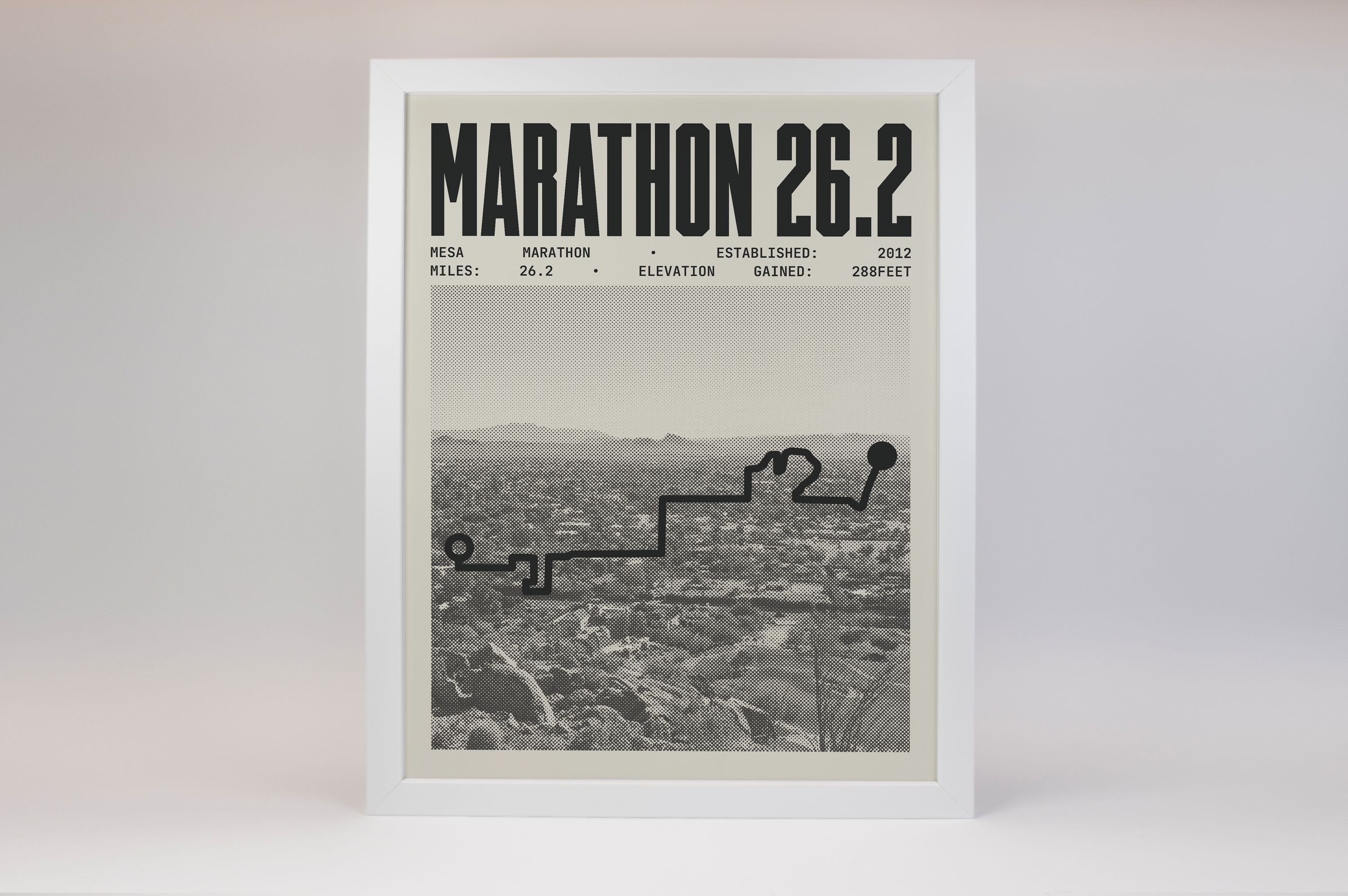 Mesa Falls Marathon Poster