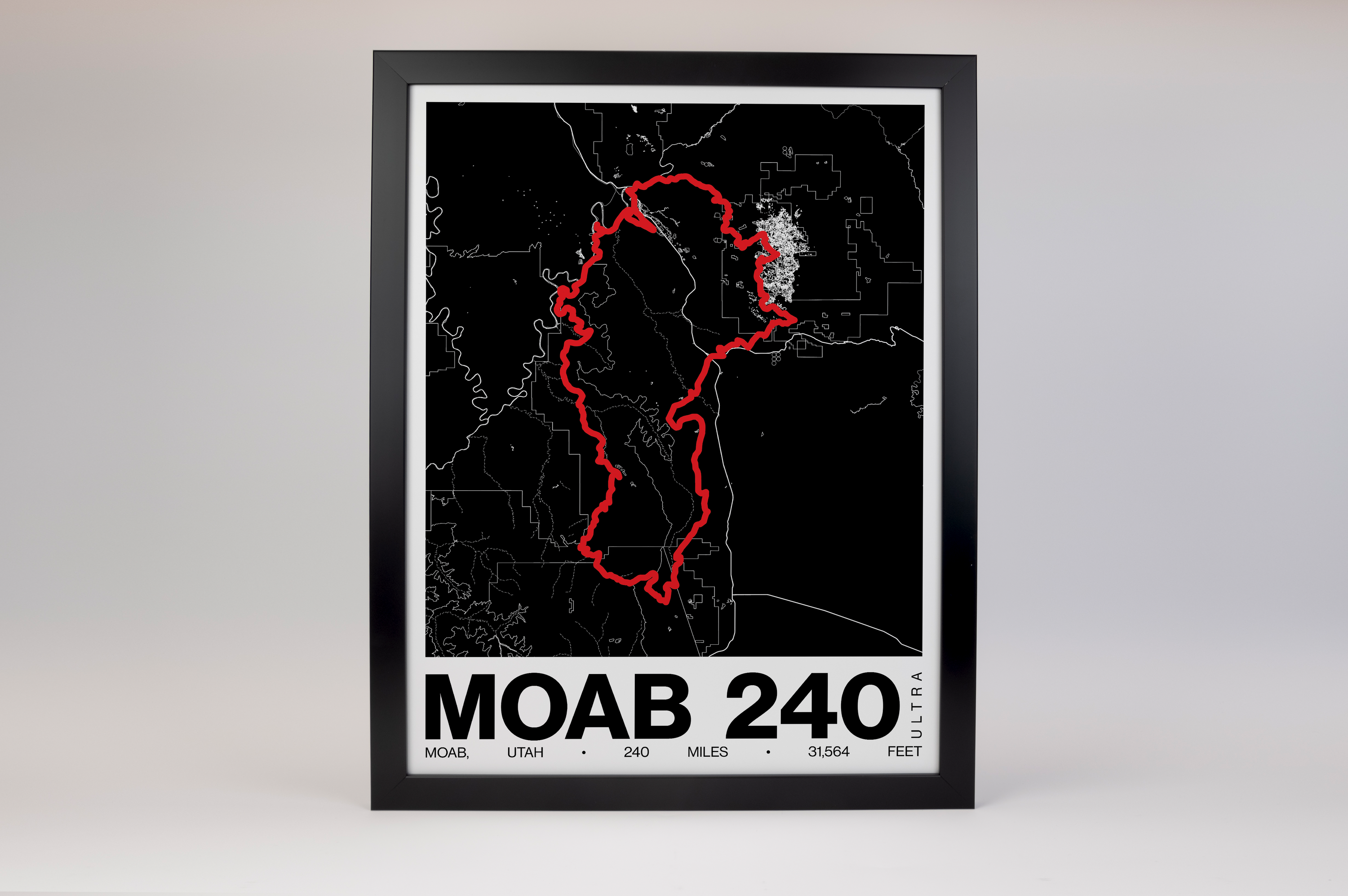 Moab 240 Poster - Grid Style