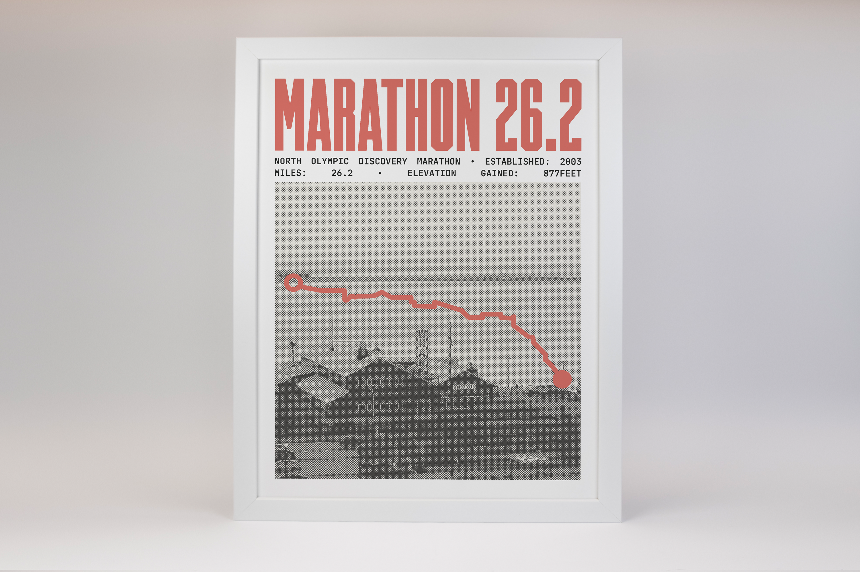North Olympic Discovery Marathon Poster