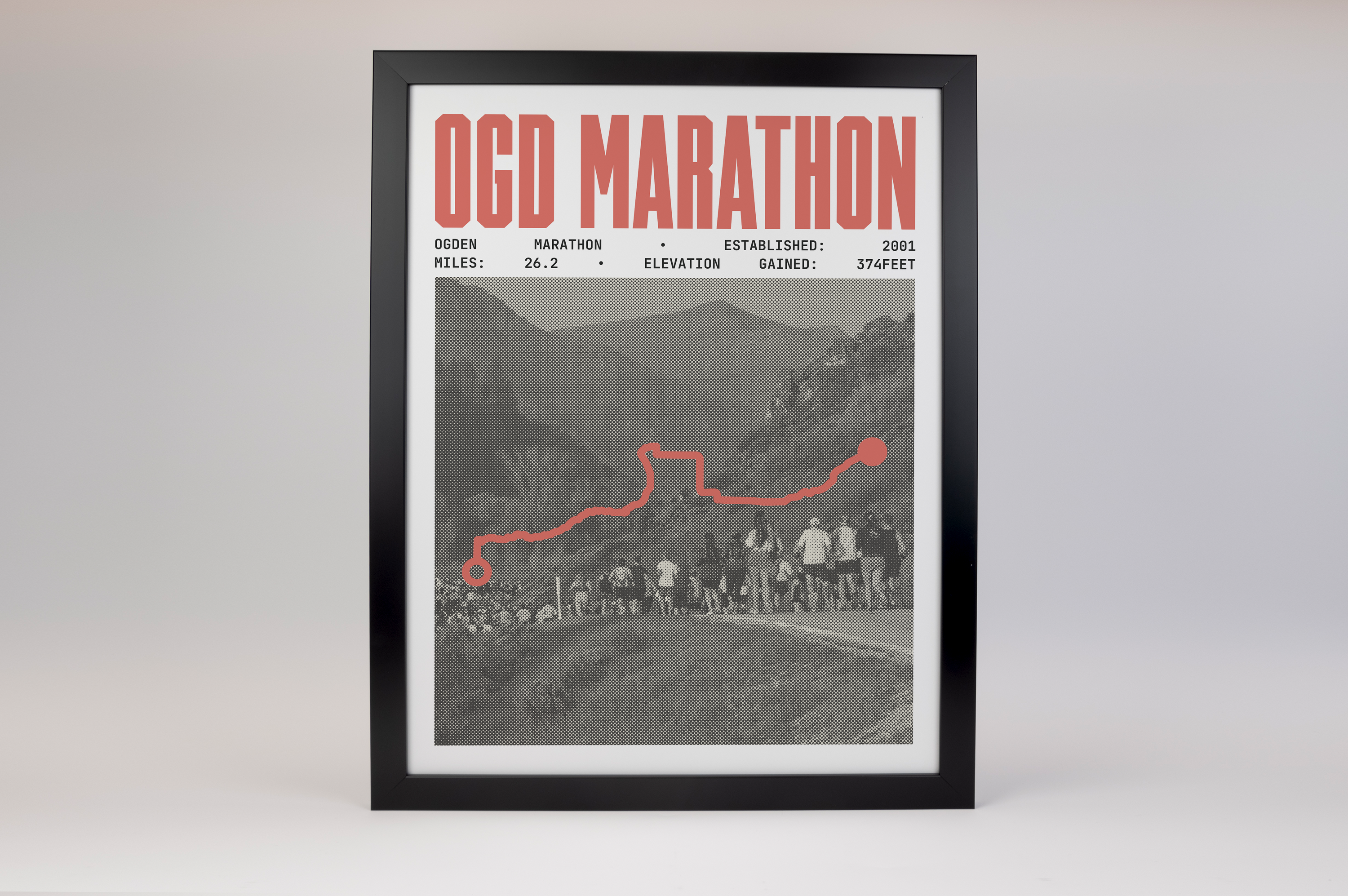 Ogden Marathon Poster V2- ABBR Style