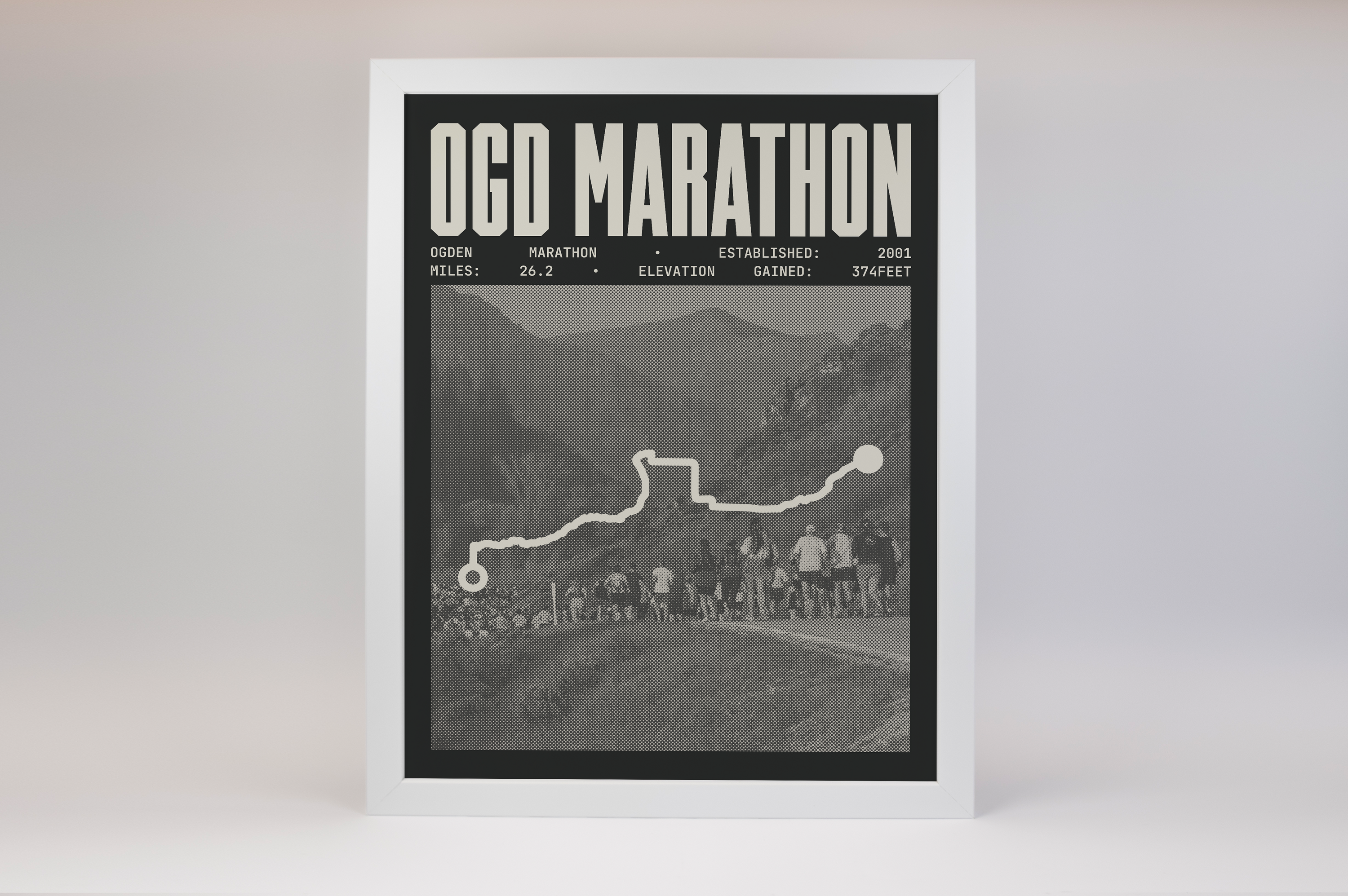 Ogden Marathon Poster V2- ABBR Style