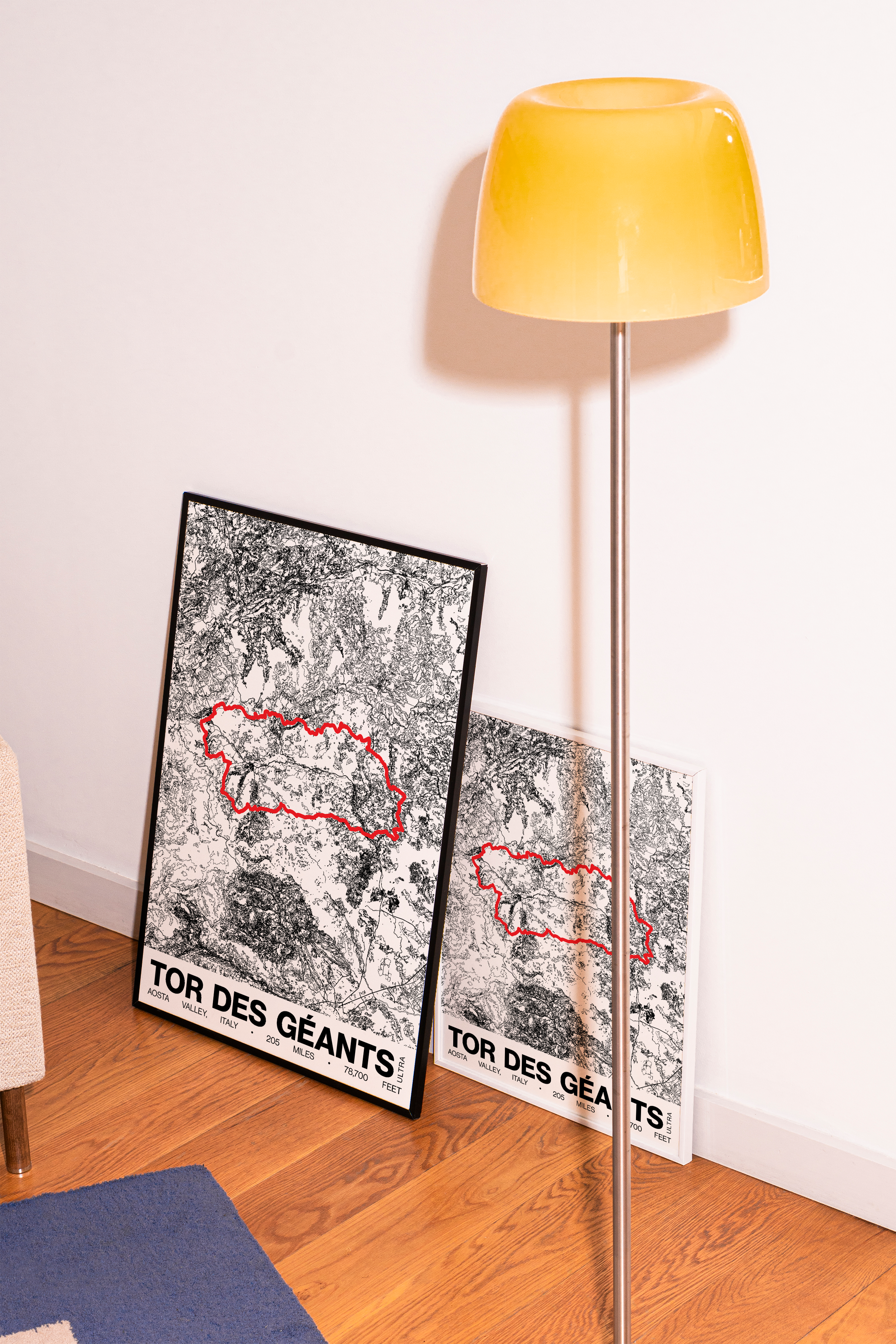 Tor des Géants Poster - Grid Style