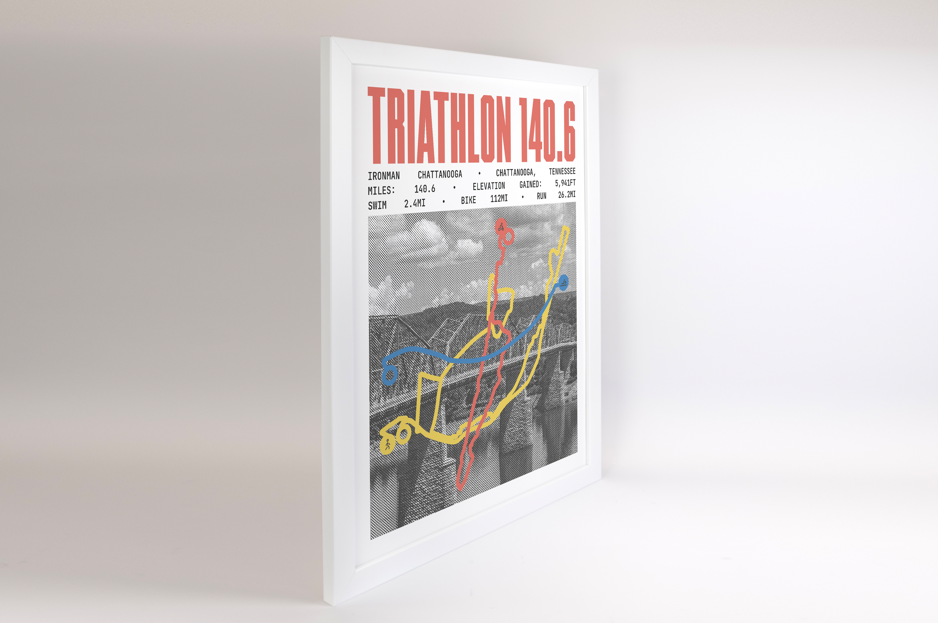 Ironman 140.6 Chattanooga Poster