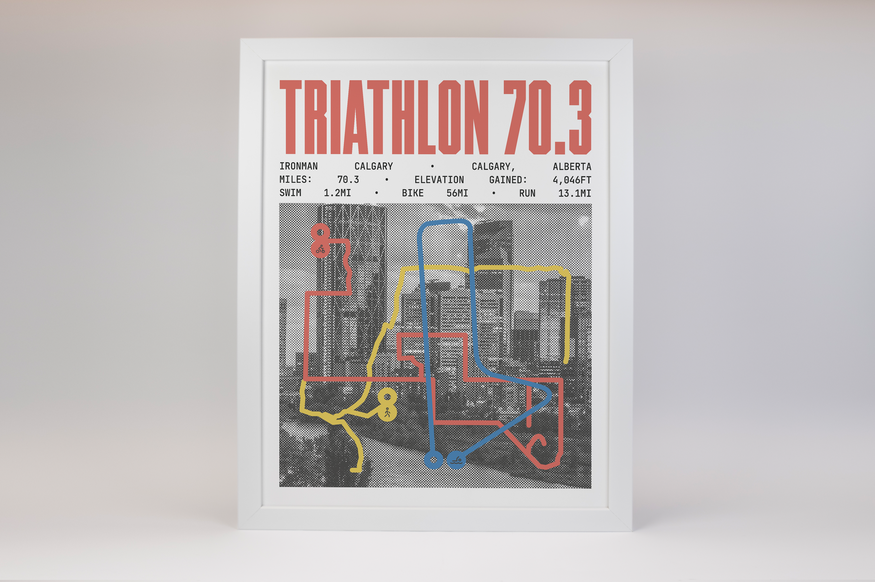 Ironman 70.3 Calgary Poster