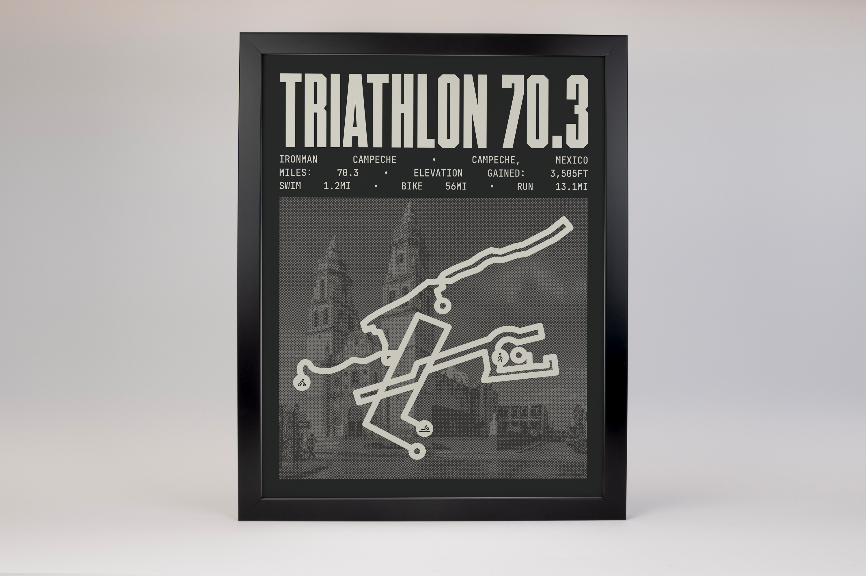 Ironman 70.3 Campeche Poster