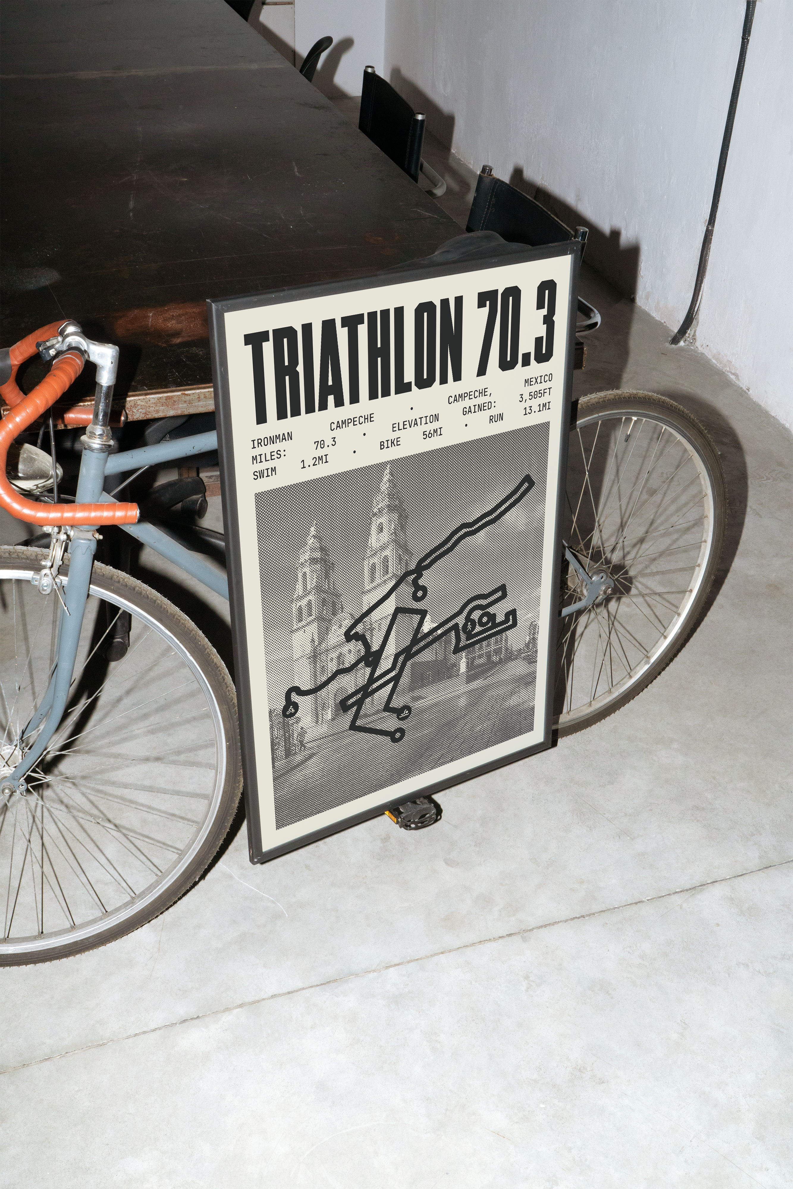 Ironman 70.3 Campeche Poster