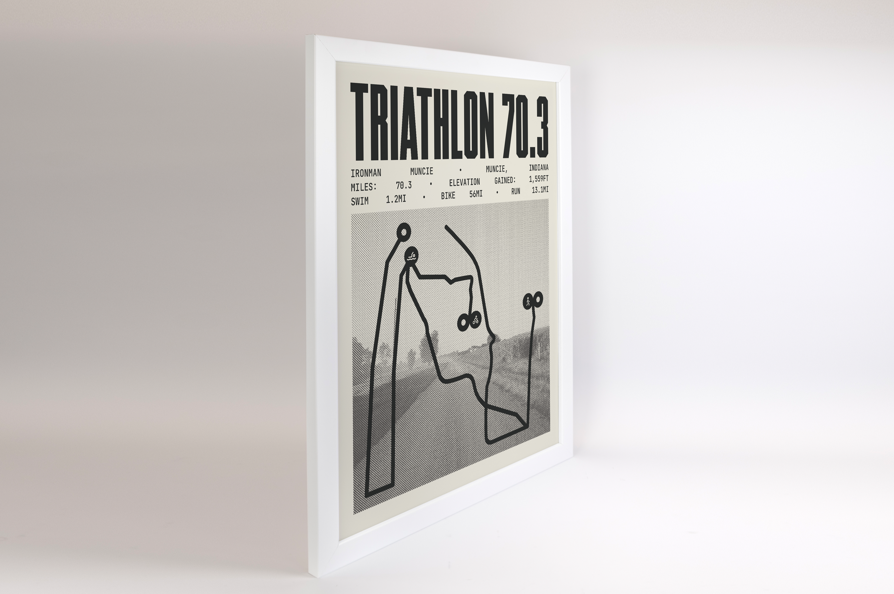 Ironman 70.3 Muncie Poster