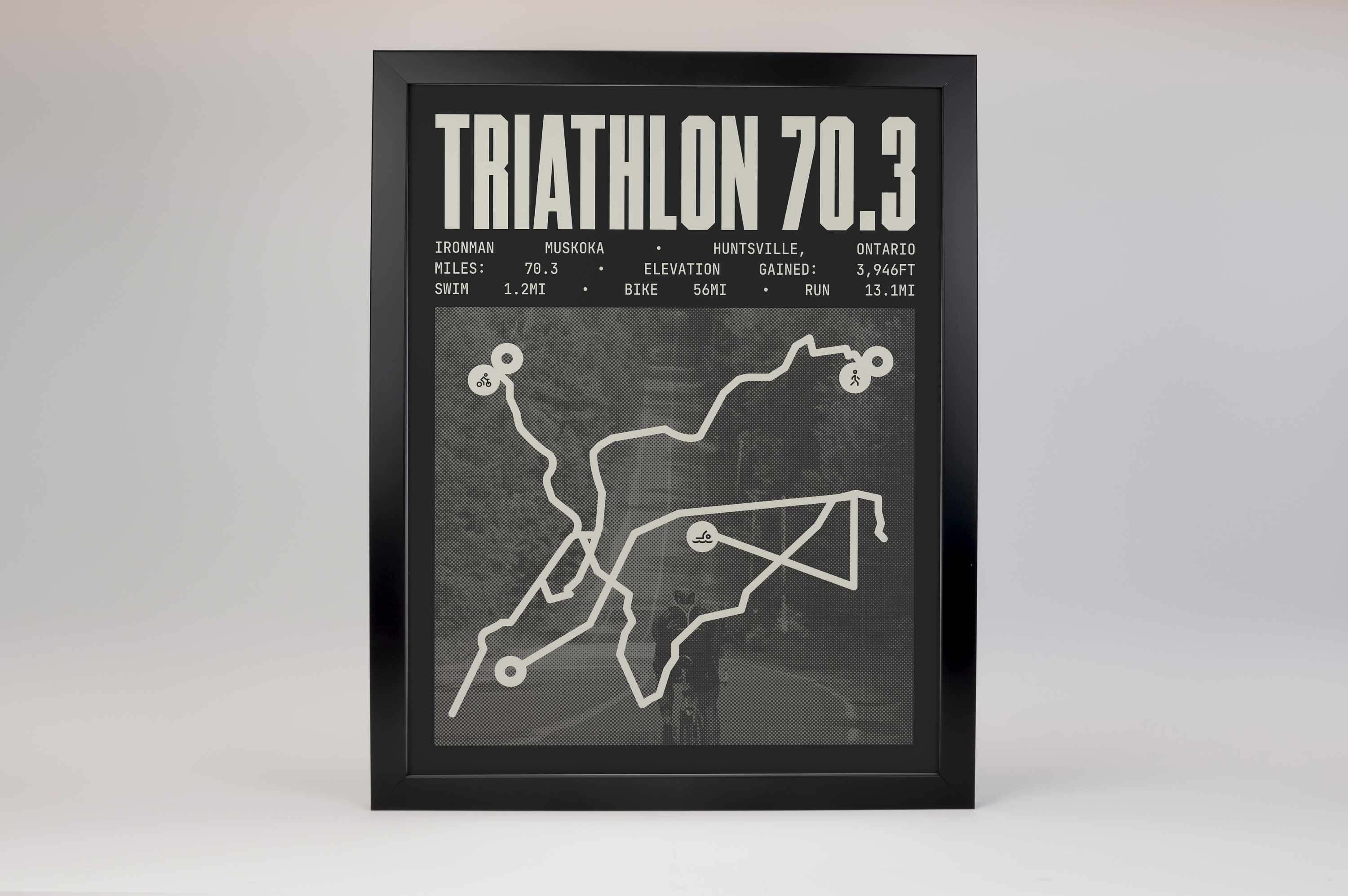 Ironman 70.3 Muskoka Poster