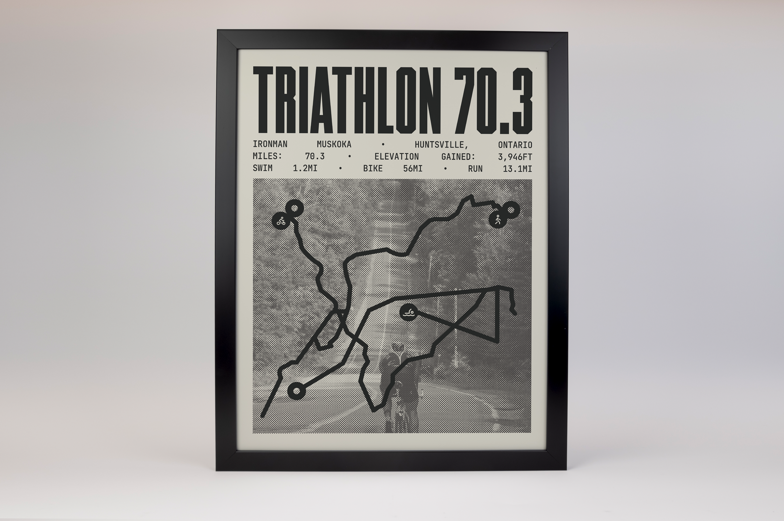 Ironman 70.3 Muskoka Poster