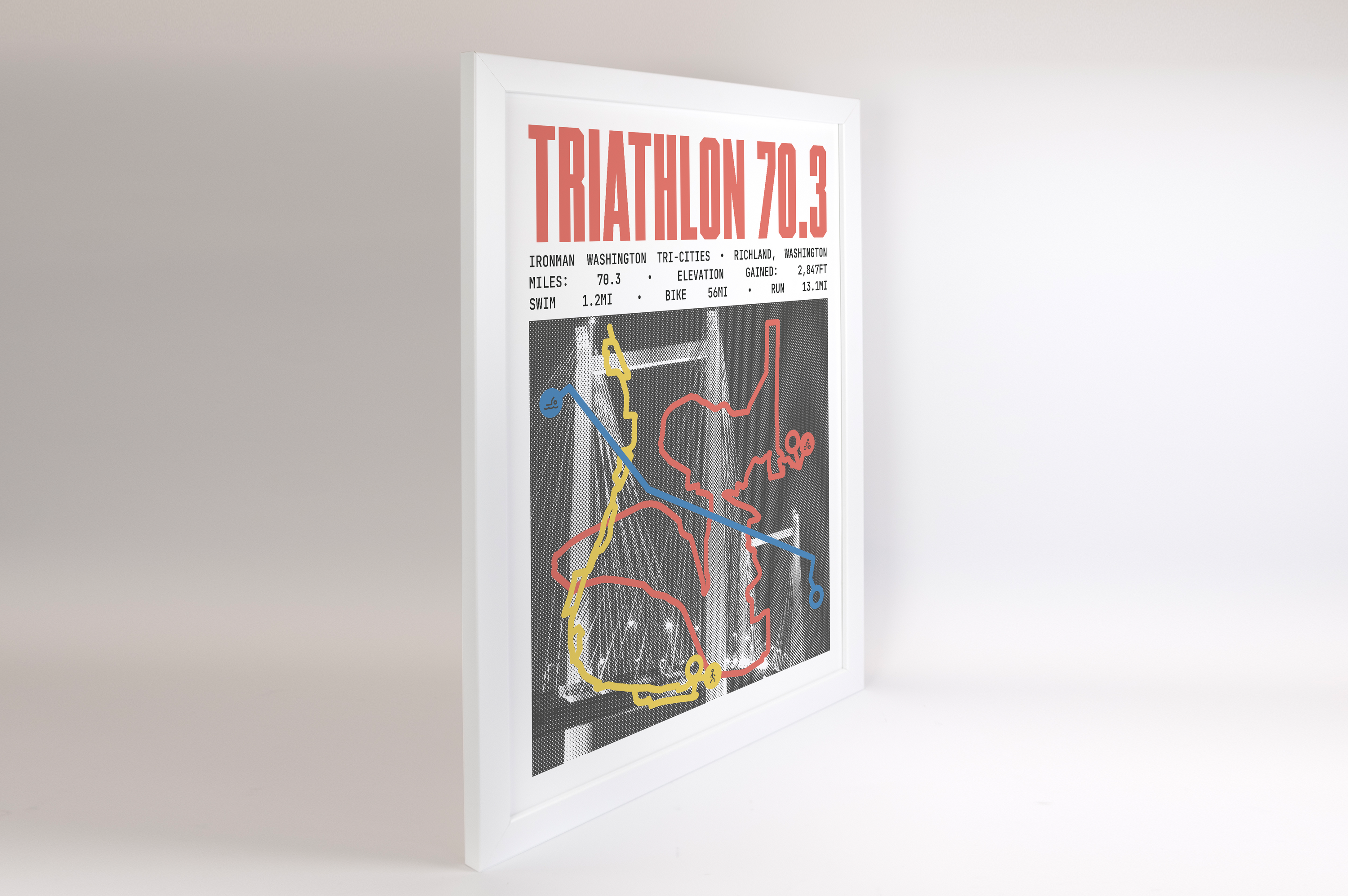 Ironman 70.3 Washington Tri-Cities Poster