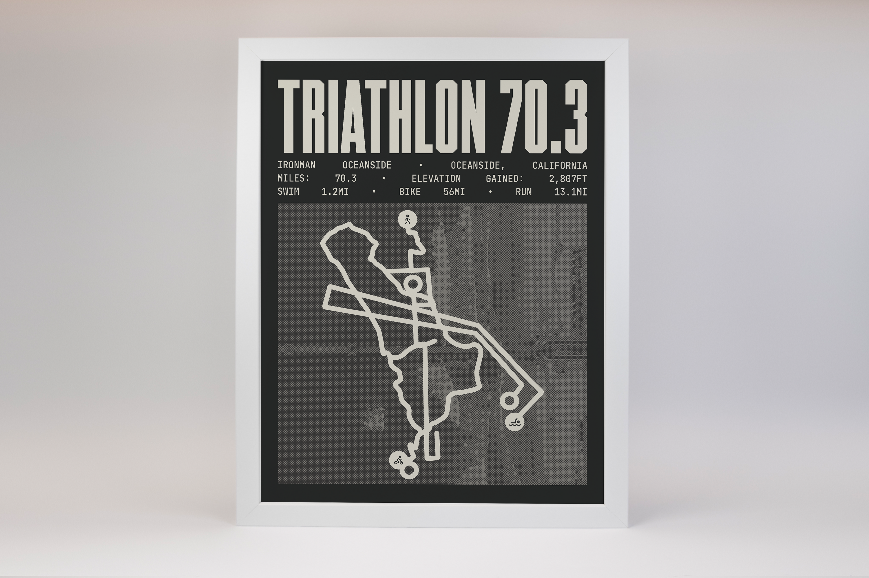 Ironman 70.3 Oceanside Poster