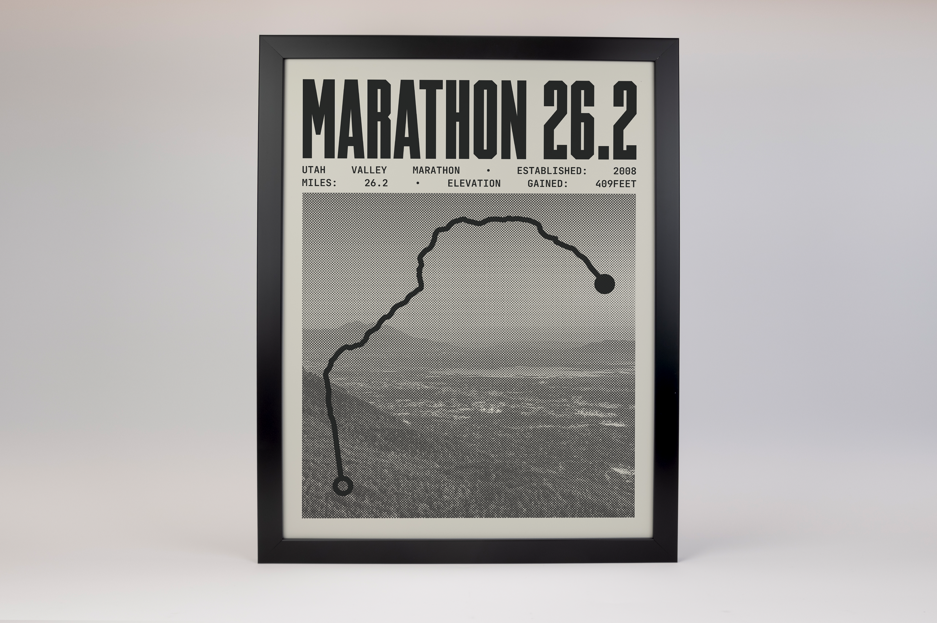 Utah Valley Marathon Poster