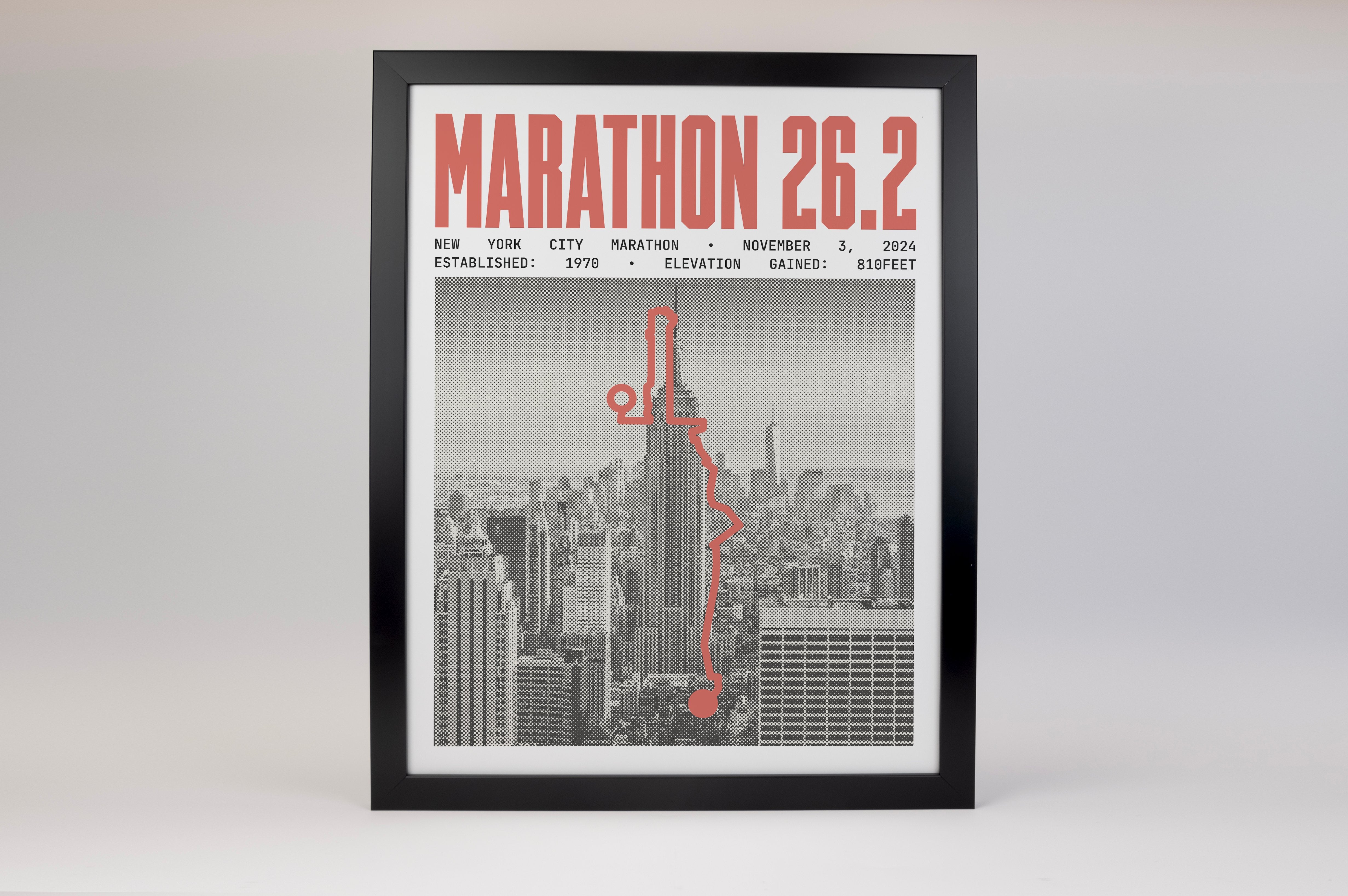 Marathon Posters – Map Medal