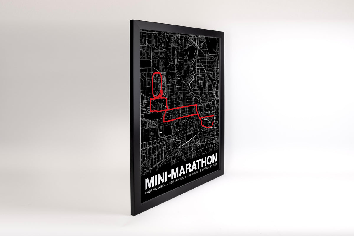 500 Festival Mini-Marathon Poster - Grid Style