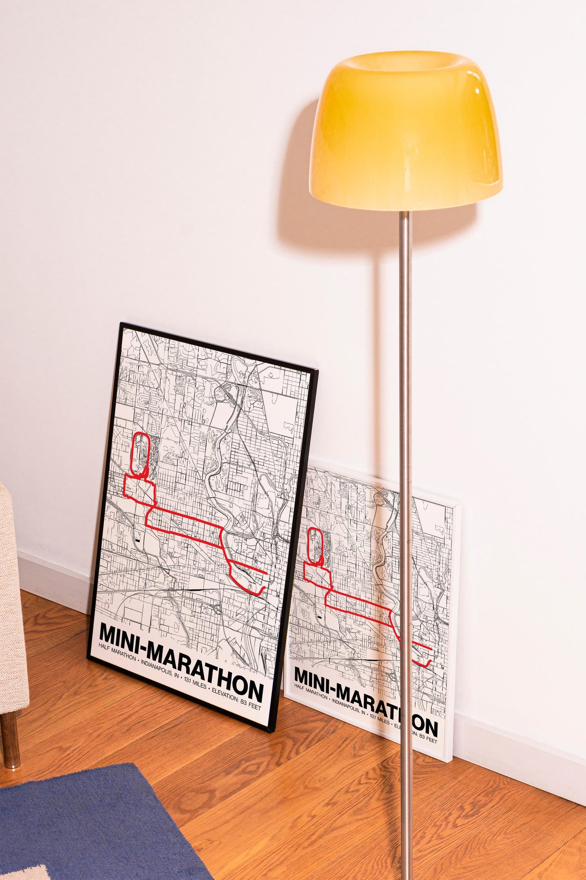 500 Festival Mini-Marathon Poster - Grid Style