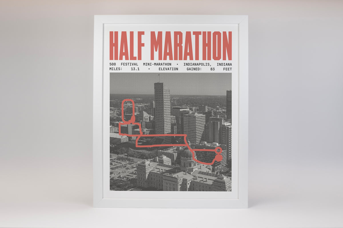 500 Festival Mini-Marathon Poster