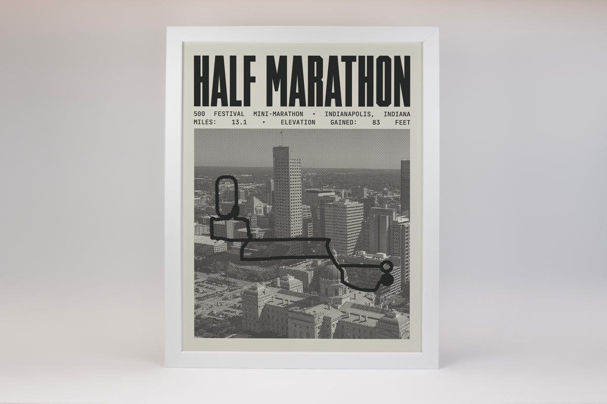 500 Festival Mini-Marathon Poster