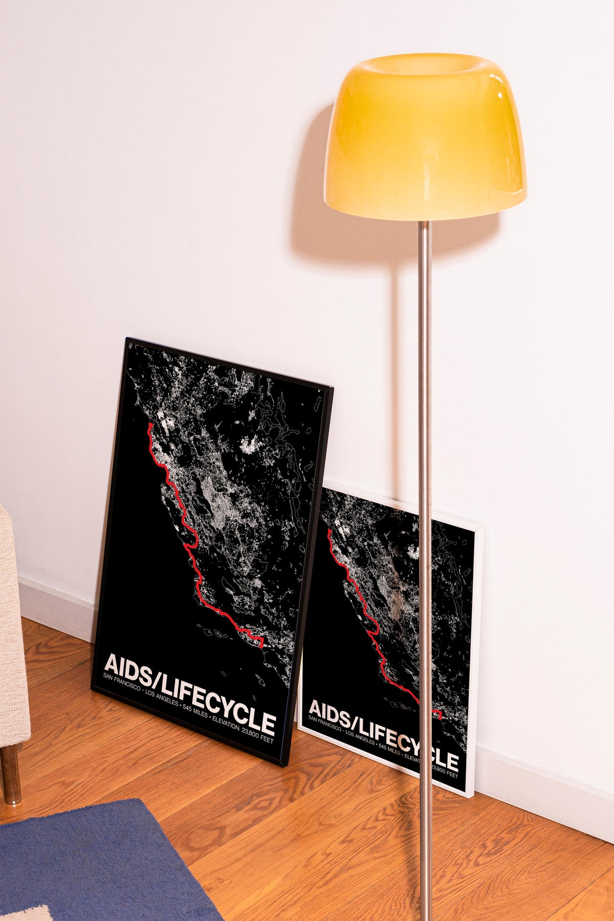 AIDS LifeCycle Poster - Grid Style