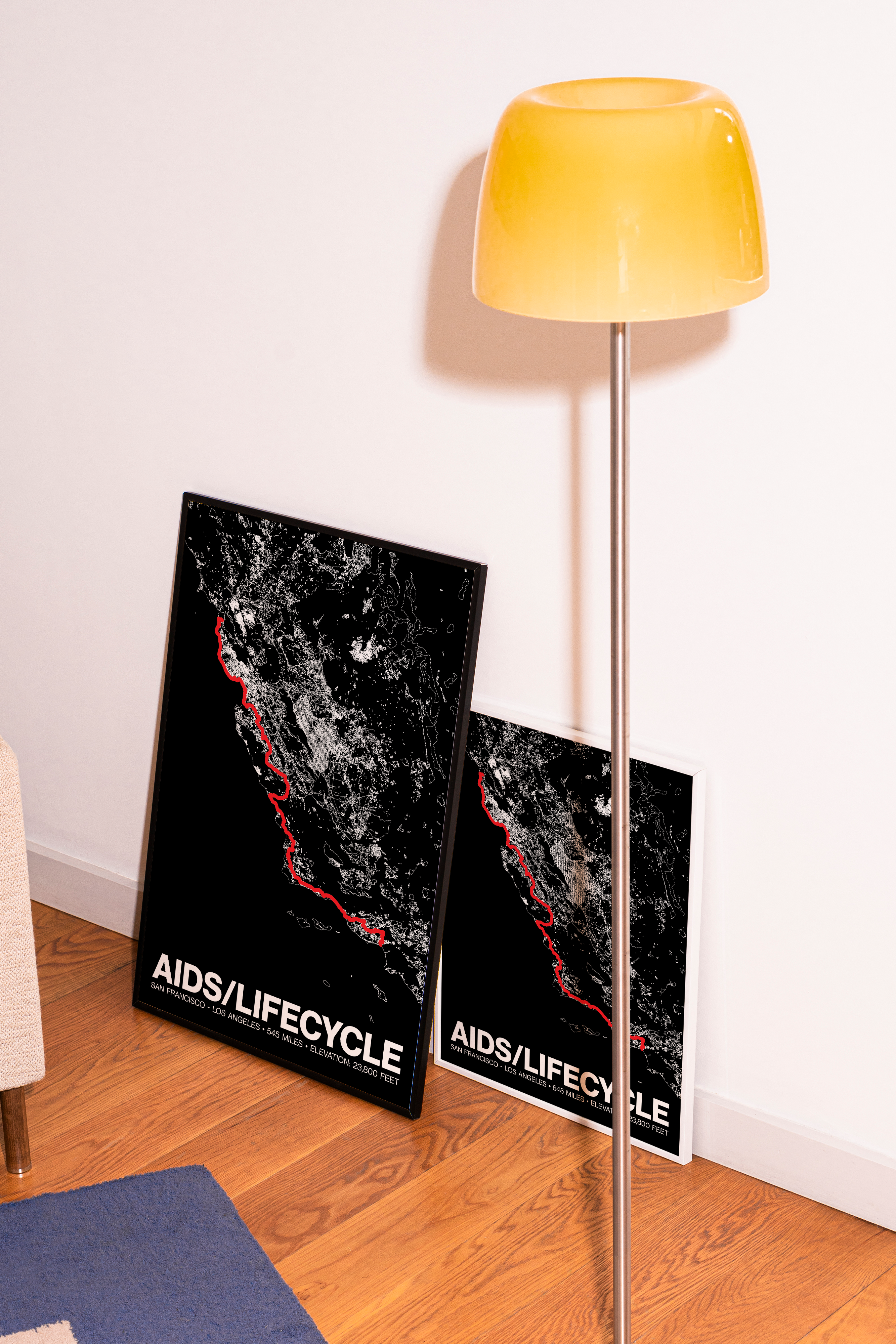 AIDS LifeCycle Poster - Grid Style