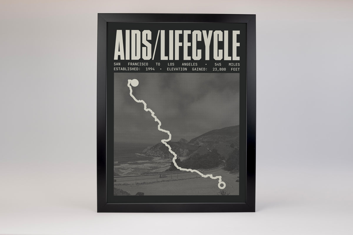 AIDS/LifeCycle Poster