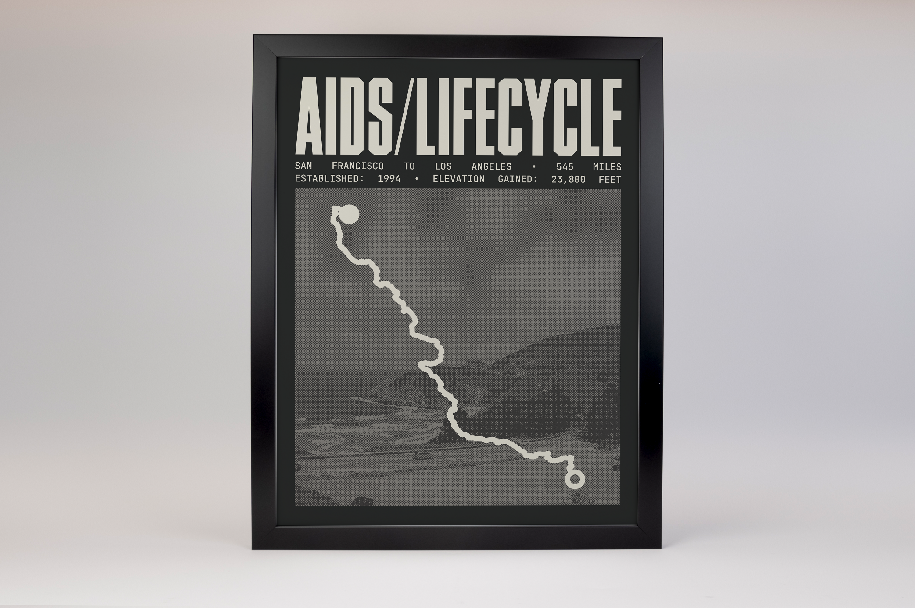 AIDS/LifeCycle Poster