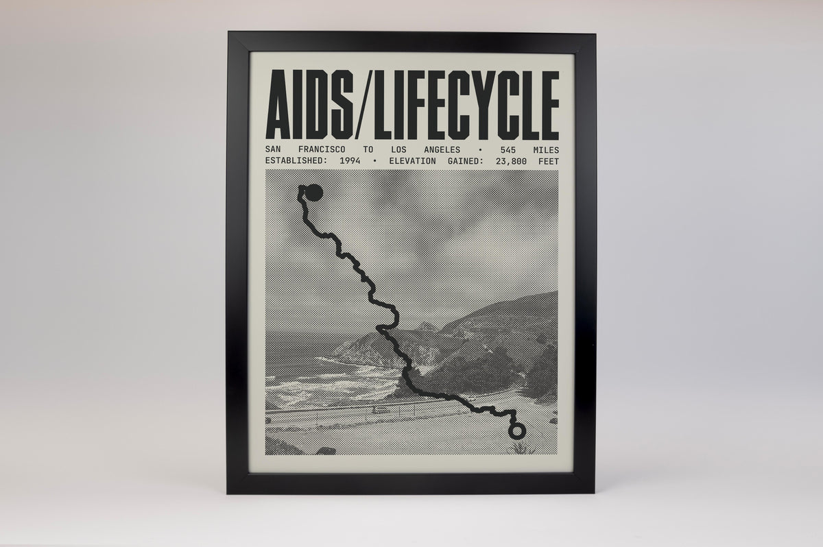 AIDS/LifeCycle Poster