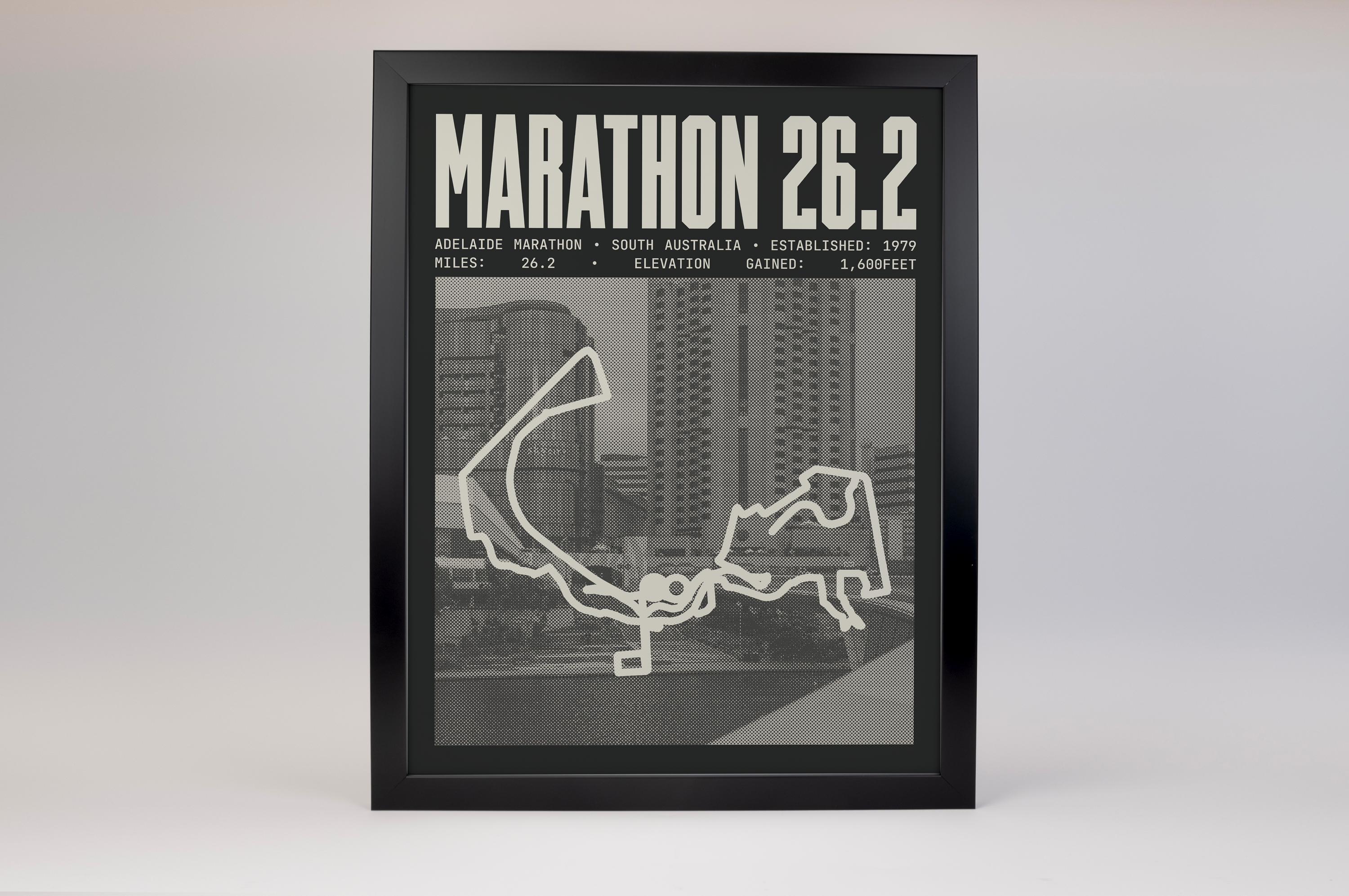 Adelaide Marathon Poster