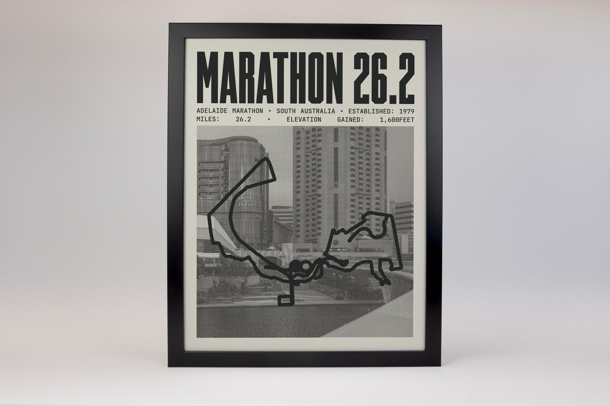 Adelaide Marathon Poster