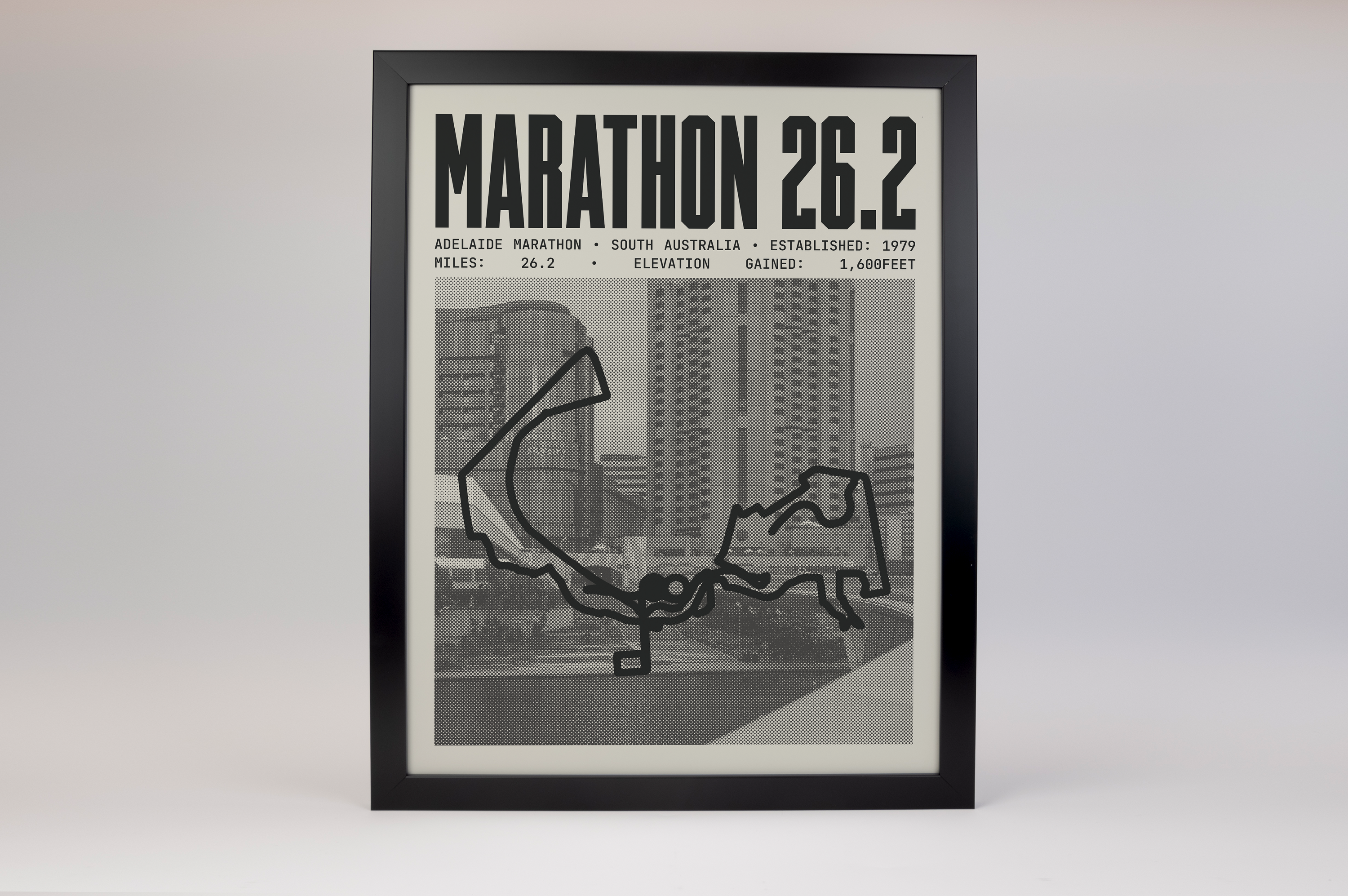 Adelaide Marathon Poster
