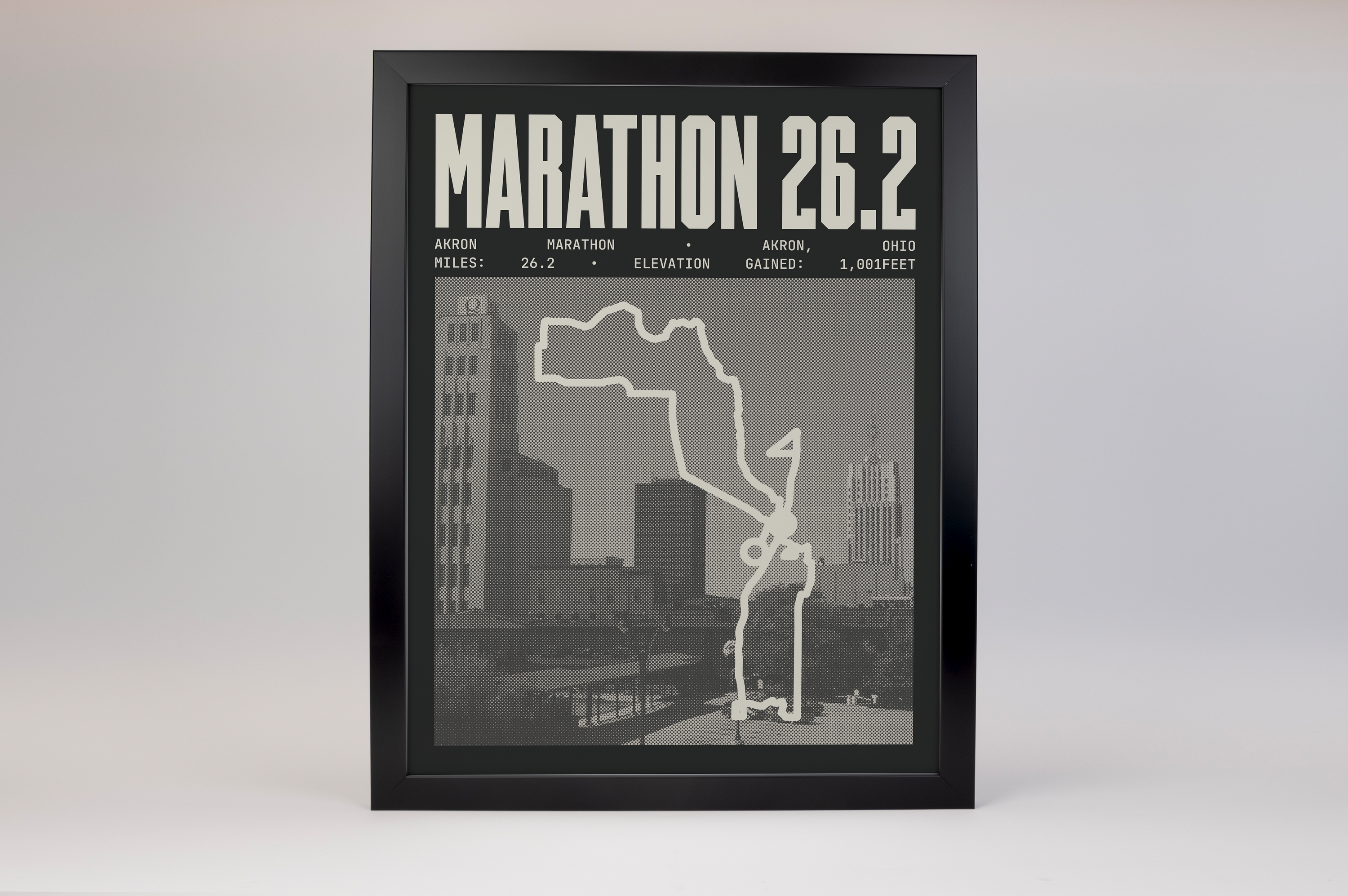 Akron Marathon Poster