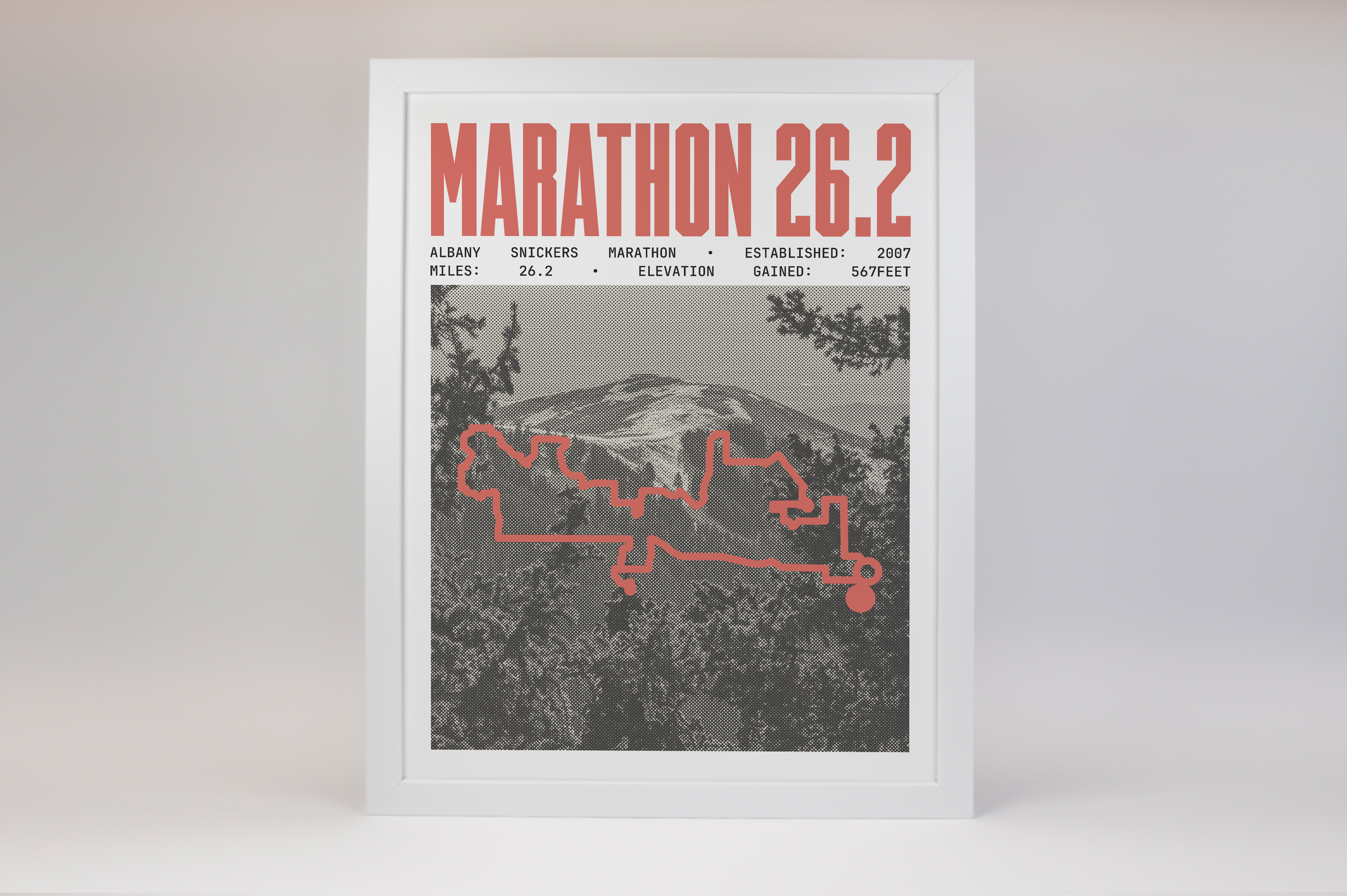 Albany Snickers Marathon Poster