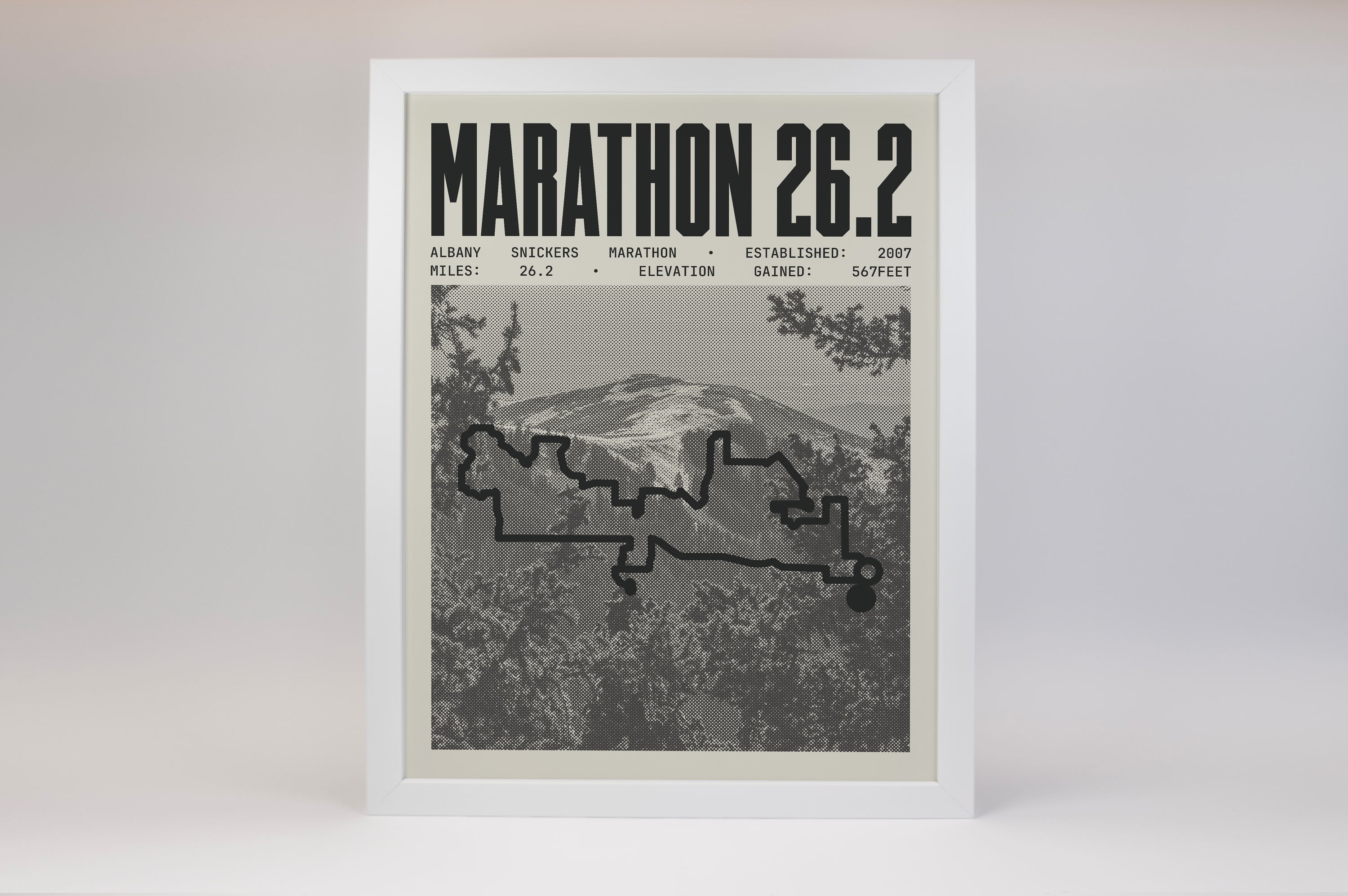 Albany Snickers Marathon Poster