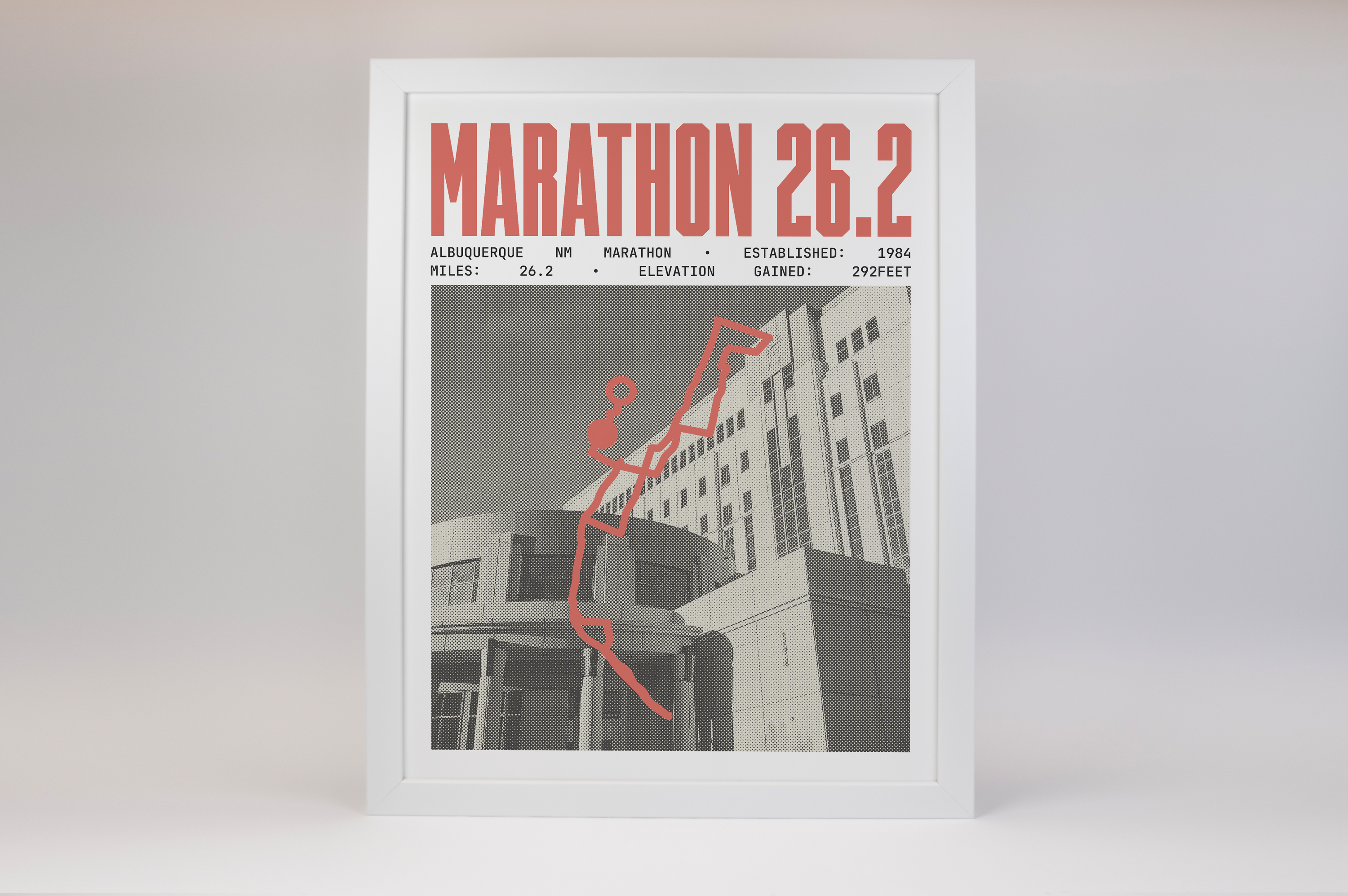Albuquerque NM Marathon Poster