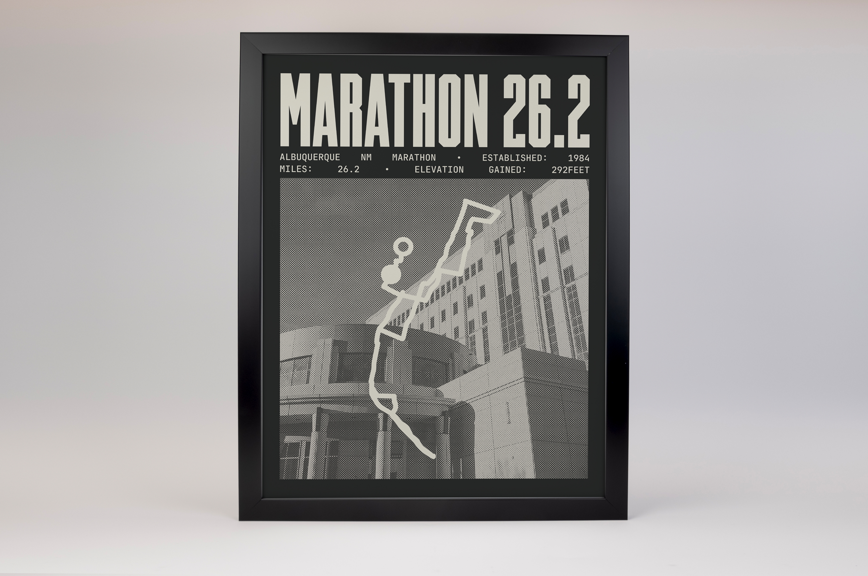 Albuquerque NM Marathon Poster