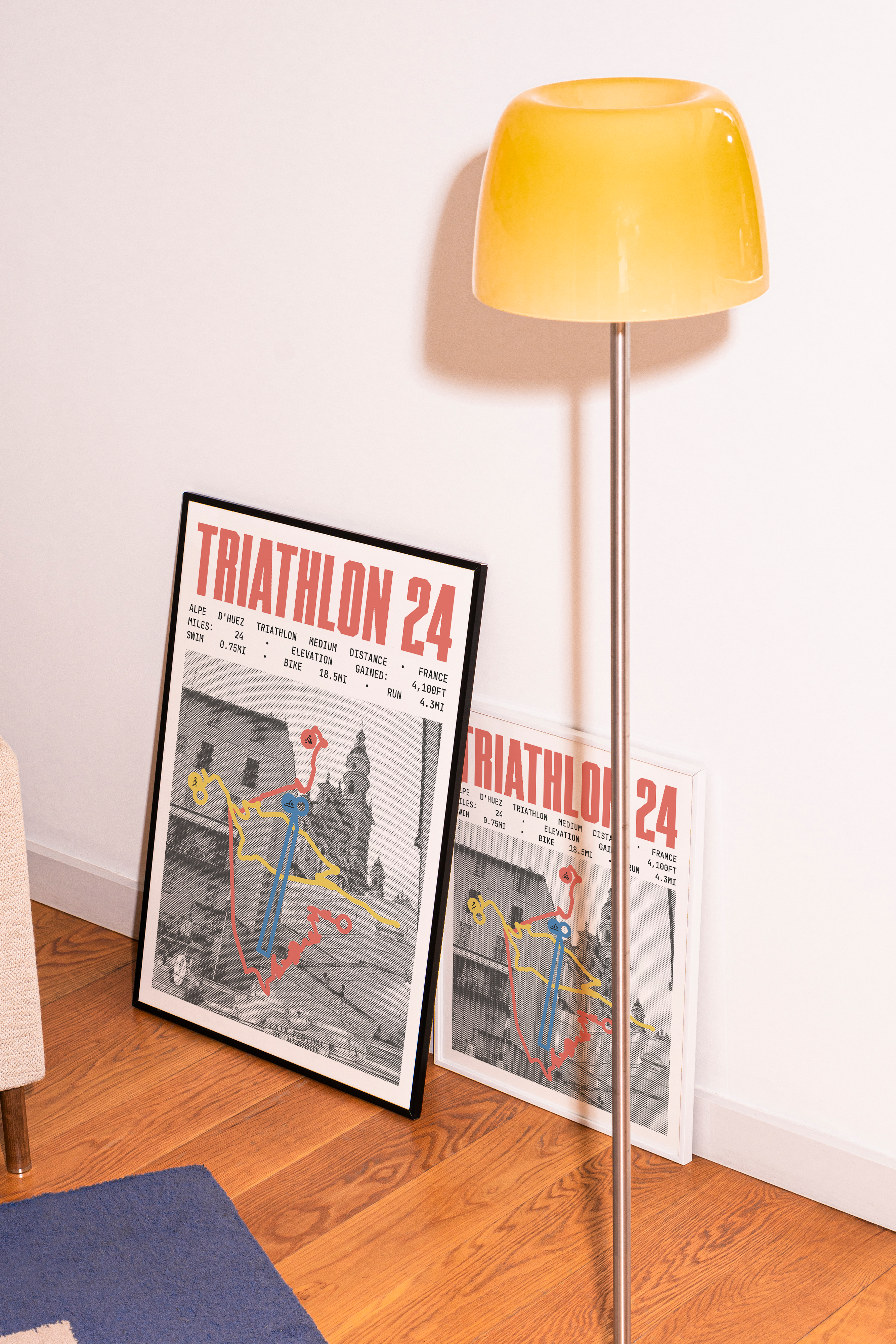 Alpe d'Huez Triathlon - Medium Distance Poster