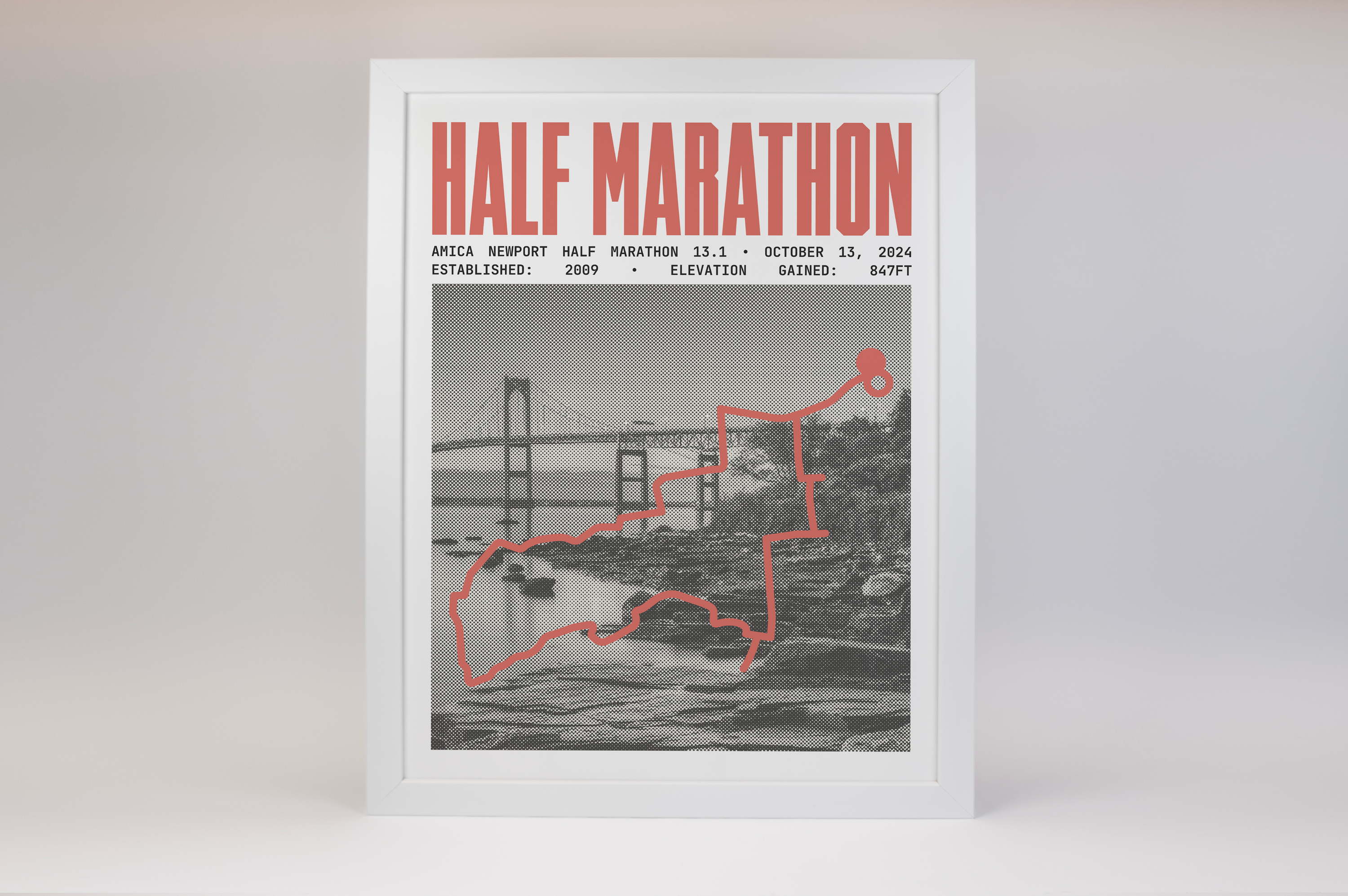 Amica Newport Half-Marathon Poster