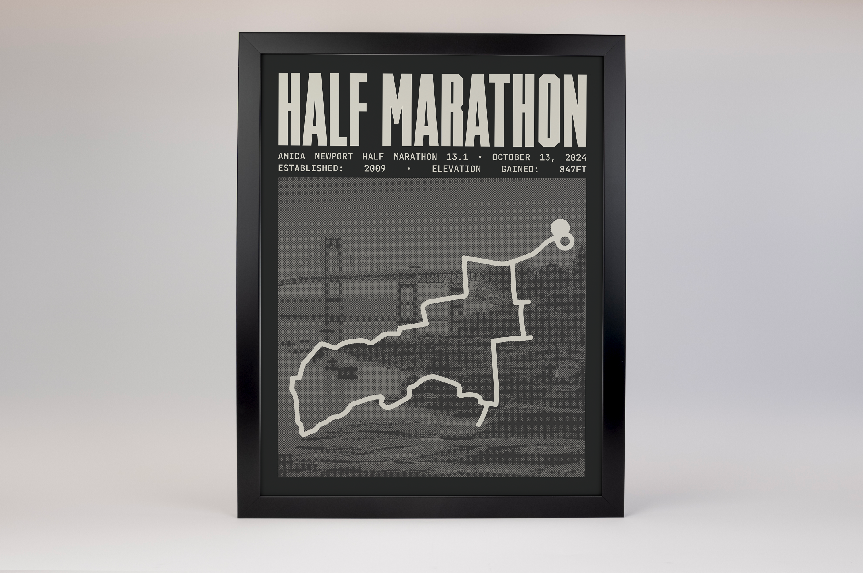 Amica Newport Half-Marathon Poster