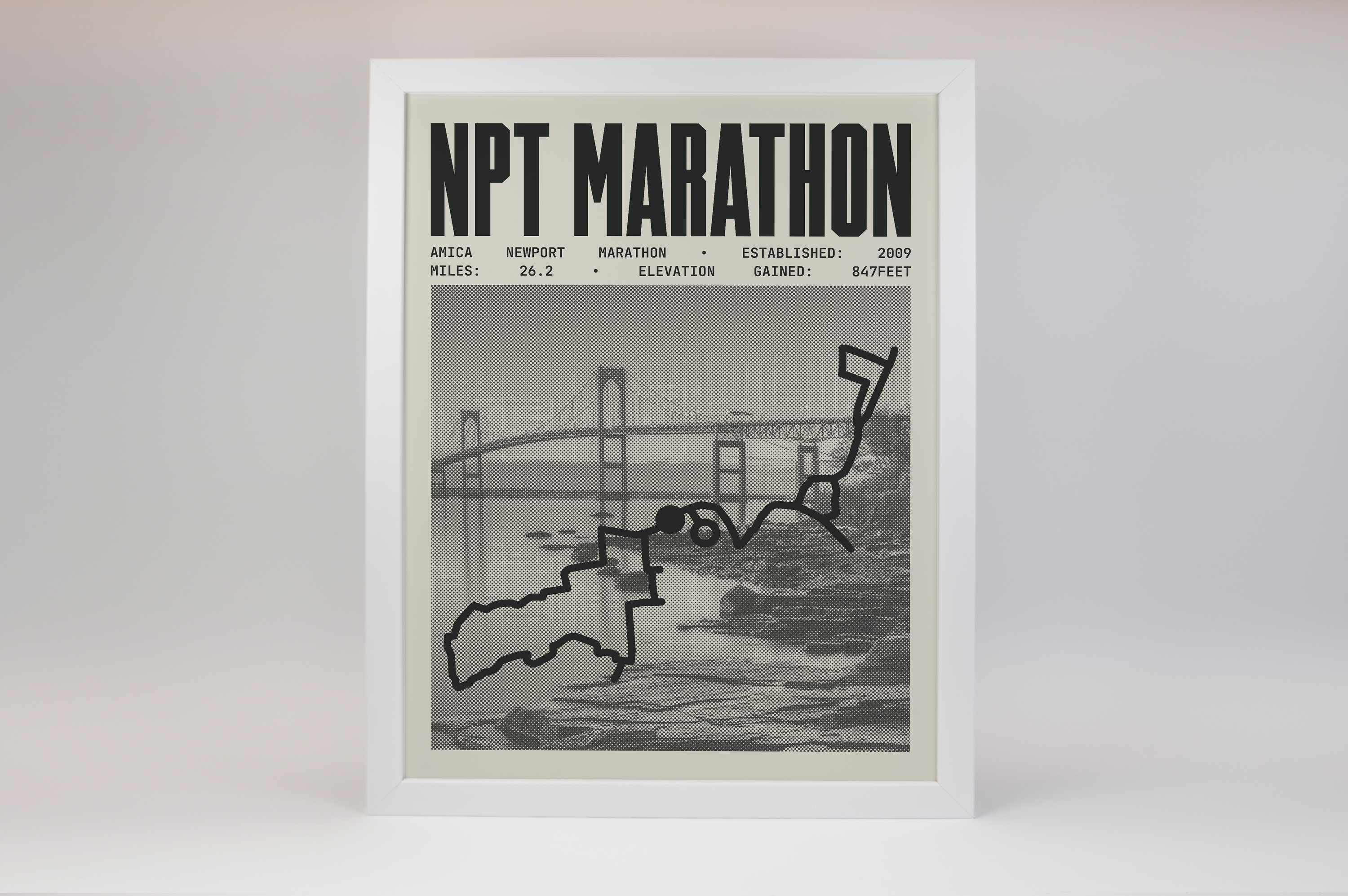 Amica Newport Marathon Poster