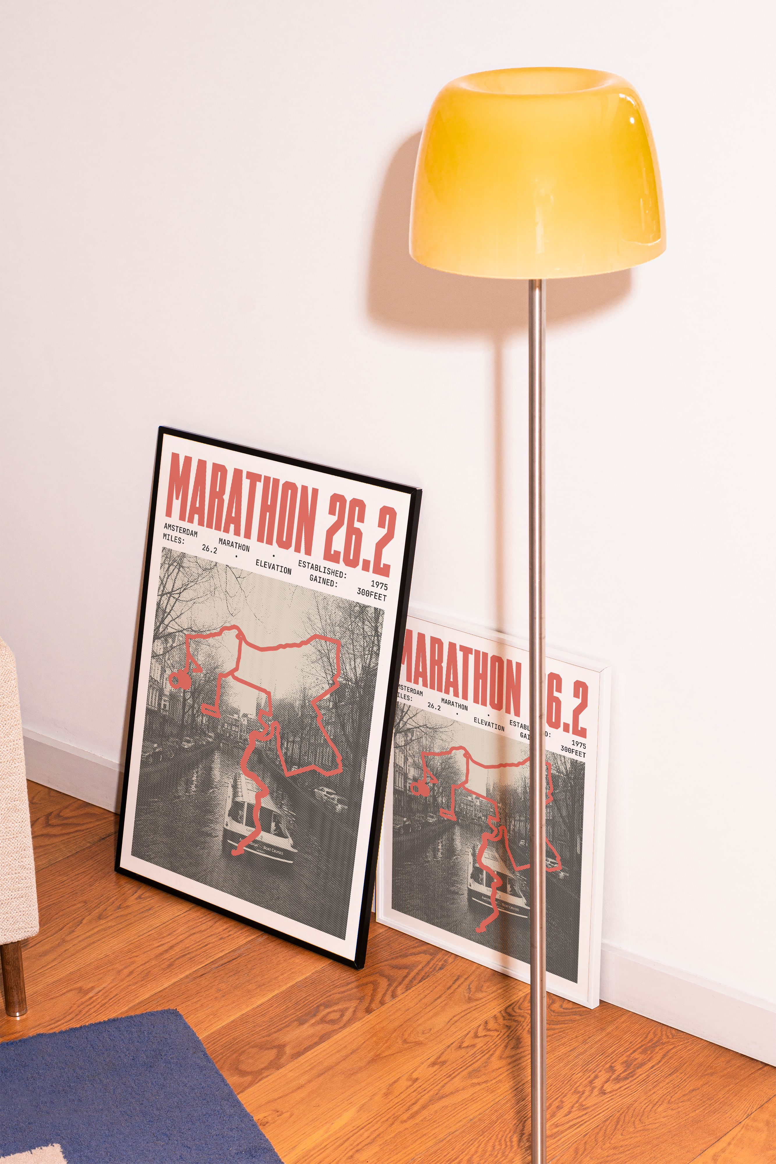 Amsterdam Marathon Poster