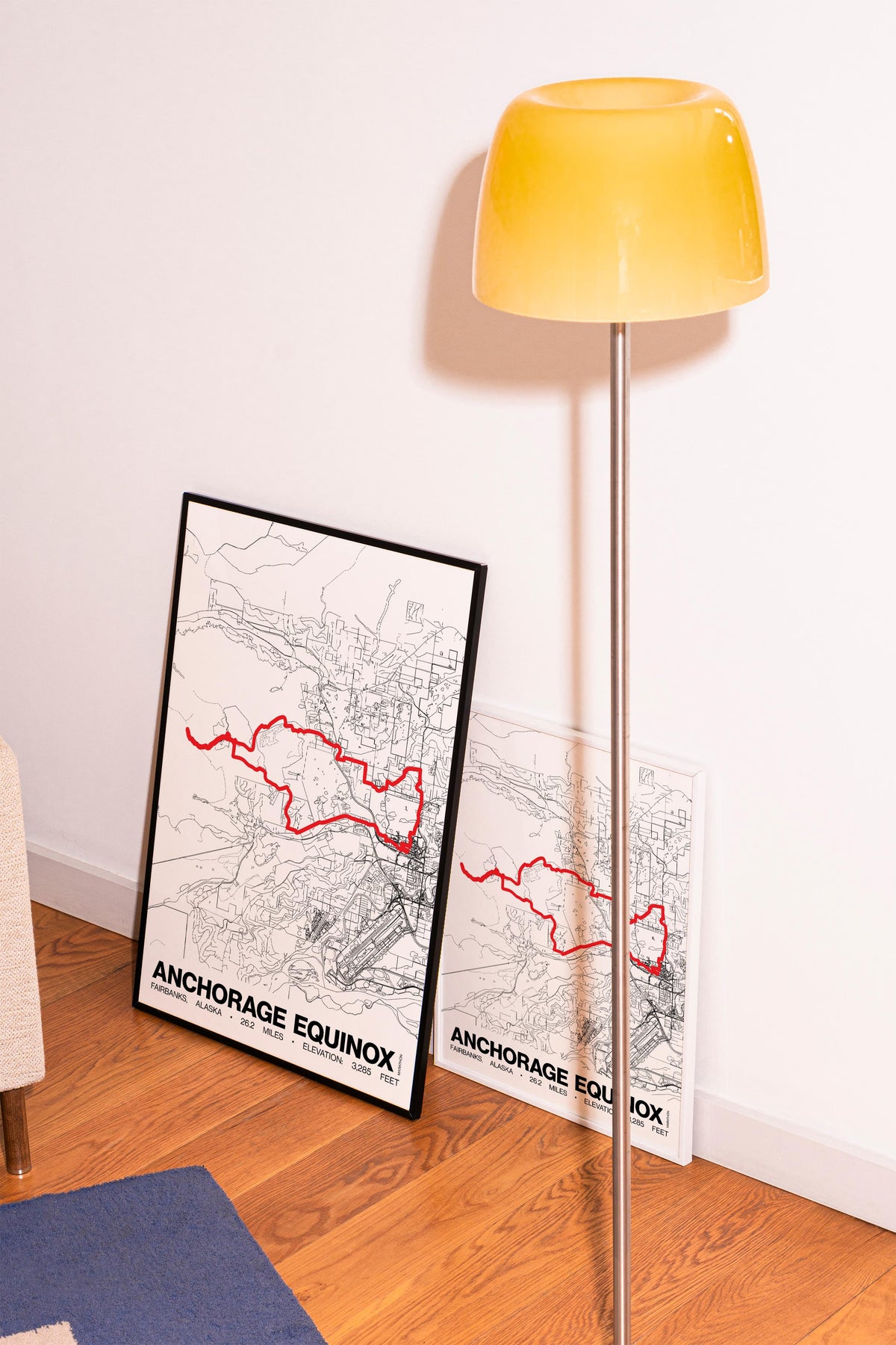 Anchorage Equinox Marathon Poster - Grid Style
