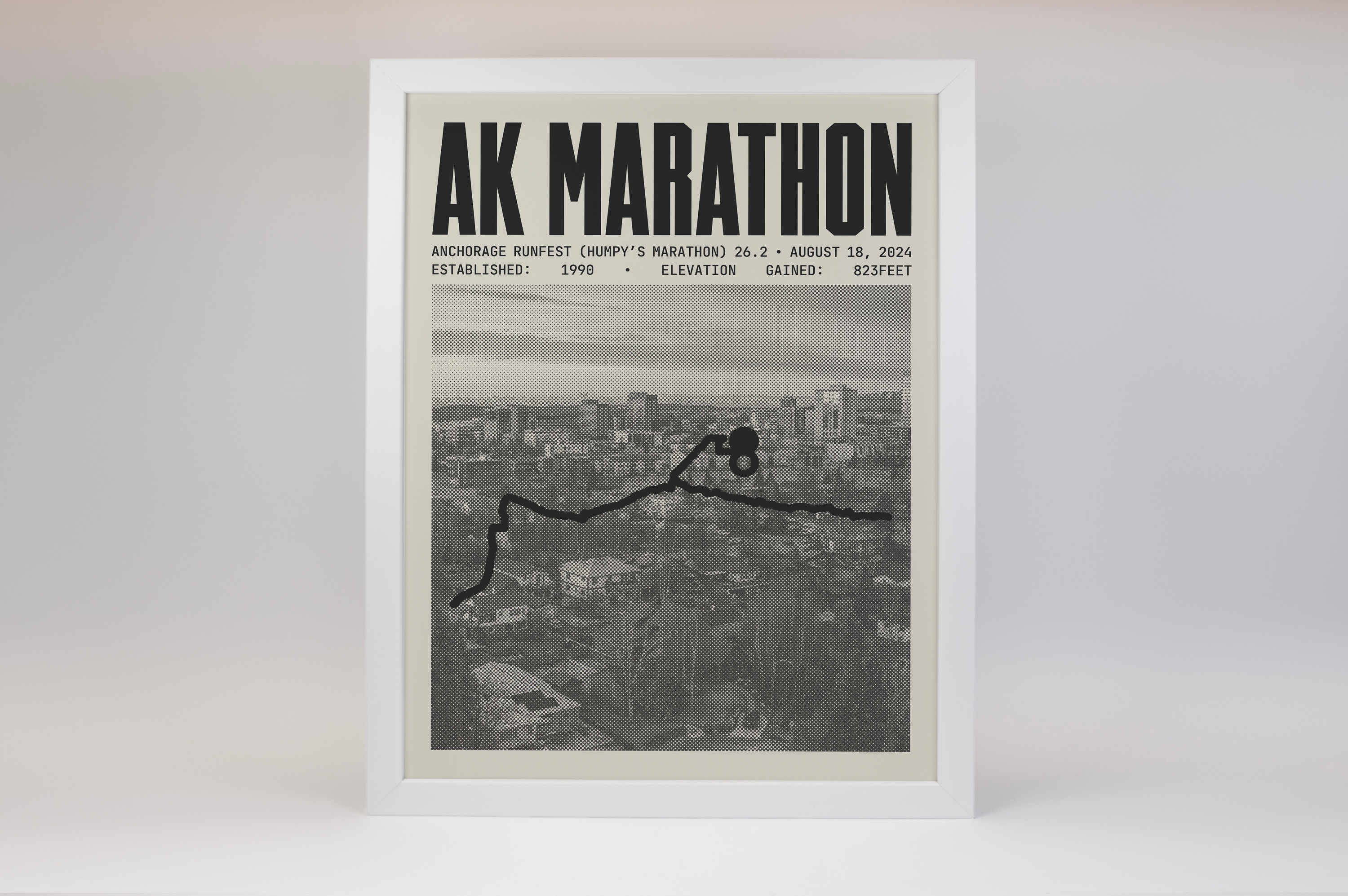 Anchorage RunFest (Humpy’s Marathon) Poster V2