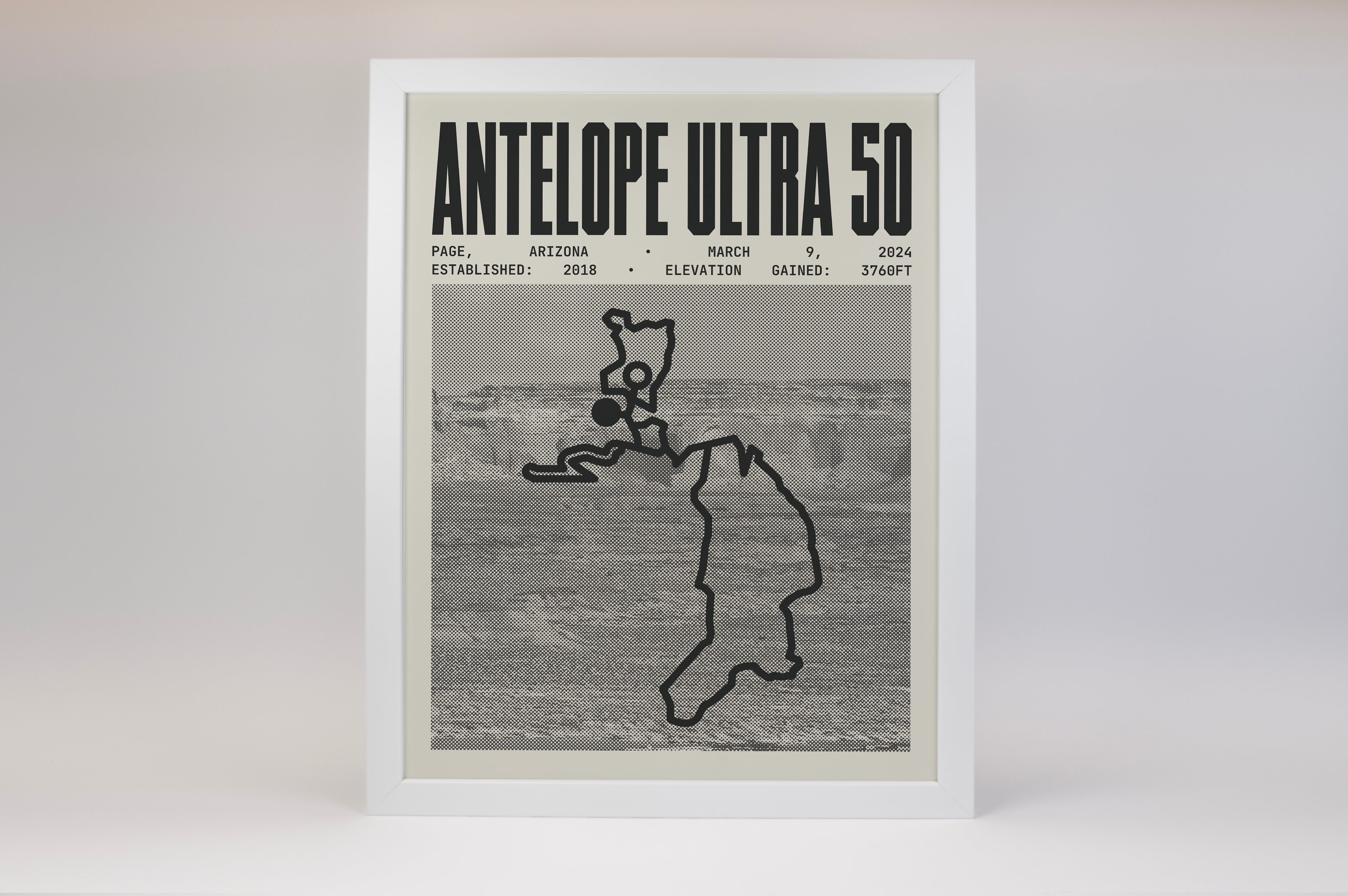 Antelope Ultra 50 Endurance Run Poster